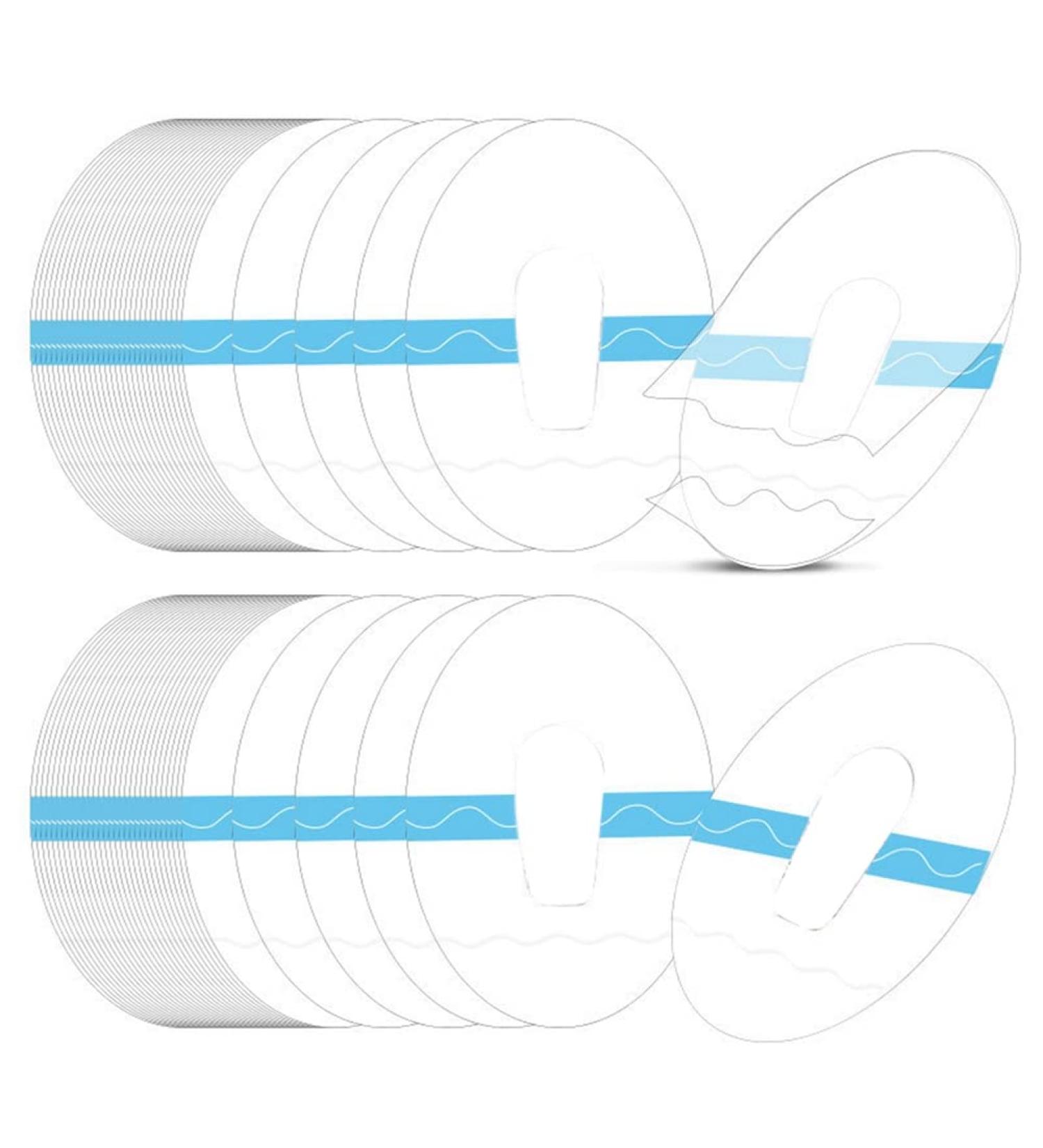 Qtynudy 50pcs/set Sports Sensor Patch Protectors - Clear Waterproof Covers for Ultimate Protection - Buy Online on GoSupps.com