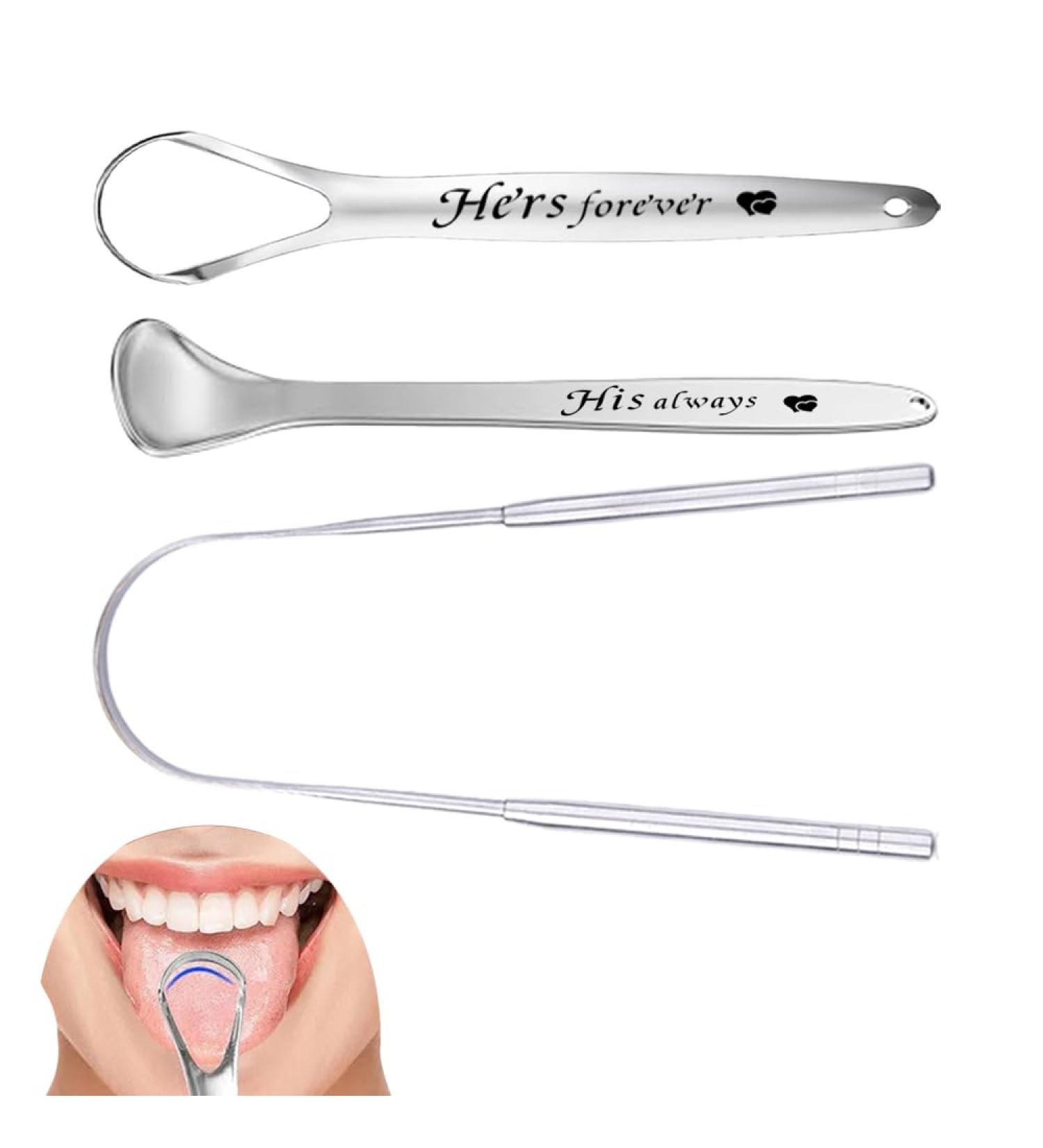 Ultimate Tongue Scraper Gift Set for Couples - Perfect Birthday & Christmas Gifts for Husband Wife Boyfriend & Girlfriend | Self-Care Essentials - Buy Online on GoSupps.com
