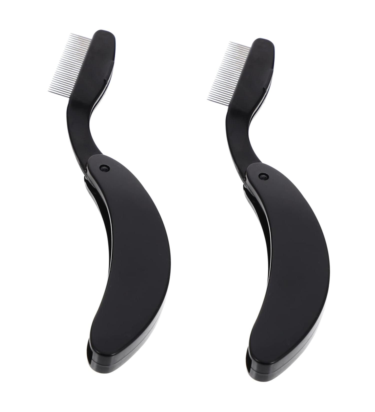 FRCOLOR 8 Pcs Foldable Eyebrow Comb Makeup Mascara Make up Kit Folding Eyelash Comb Makeup Tool Metal Girl 6.5x2x0.8cmx4pcs Blackx4pcs - Buy Online on GoSupps.com