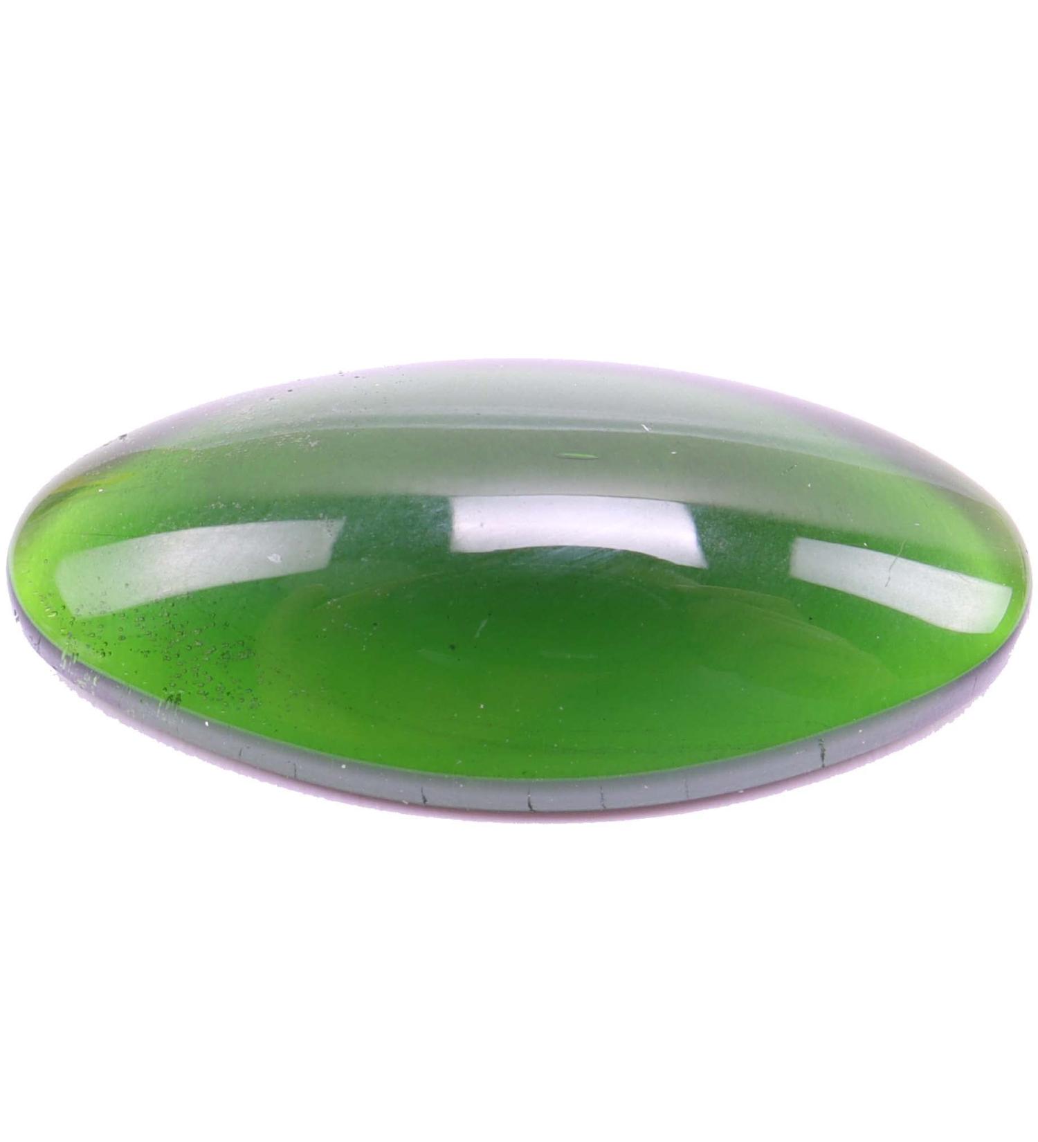 100PCS 25mm Green Oval Glass Jewels for Tiffany Style Lampshades, Window Panels, and Suncatchers - Buy Online on GoSupps.com