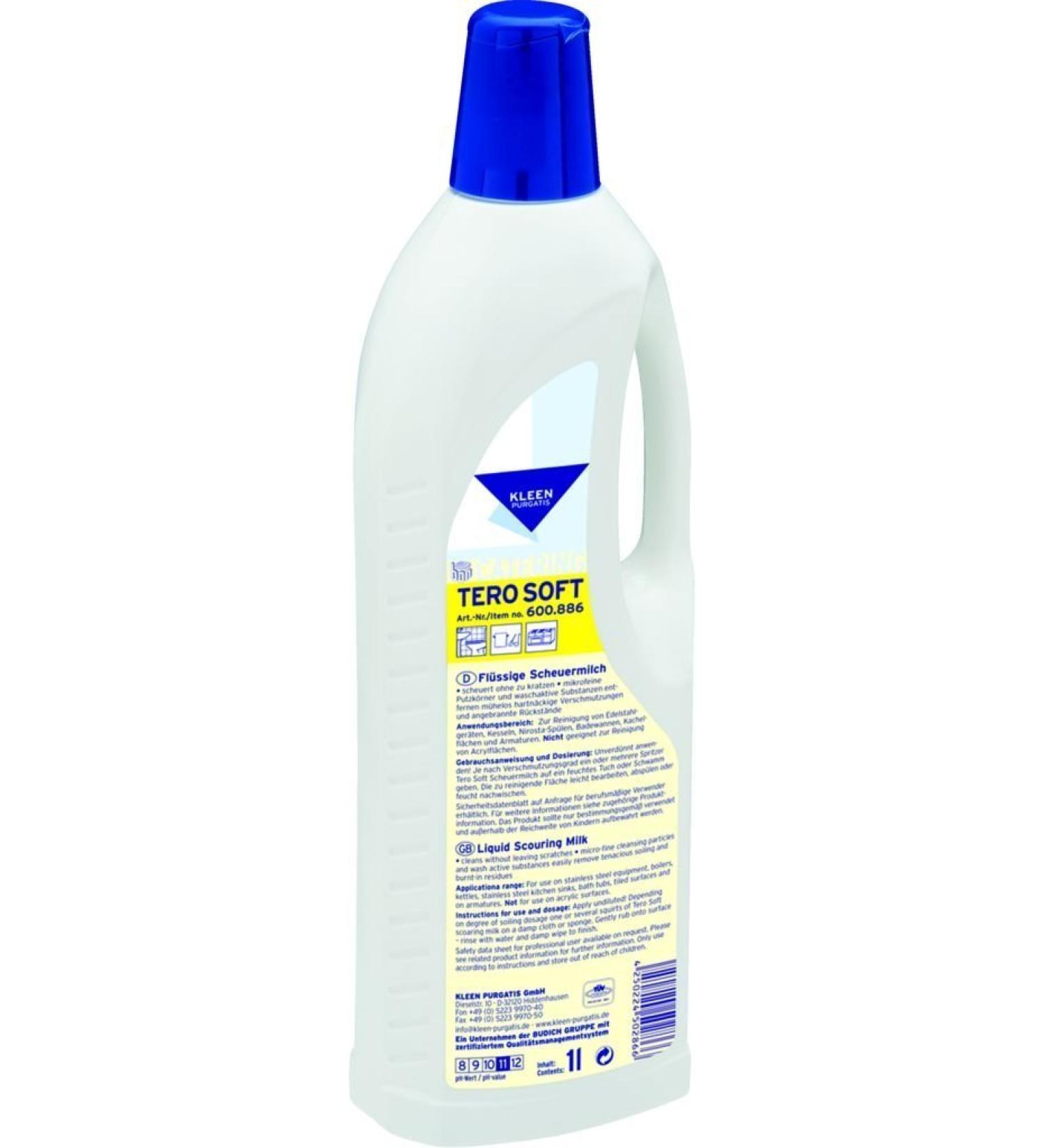 Kleen purgatis TERO Soft 1 L Abrasive Cleansing Milk