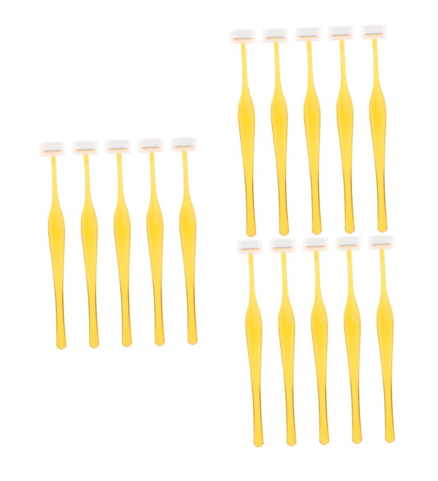 FOMIYES 15 STK Collaborative Eyebrow Trimmers Stainless Steel Female Eyebrow Razor & Arm Hair Remover (Random Color 3 x 12.5cm) - Perfect for Precision Eyebrow Shaping - Buy Online on GoSupps.com