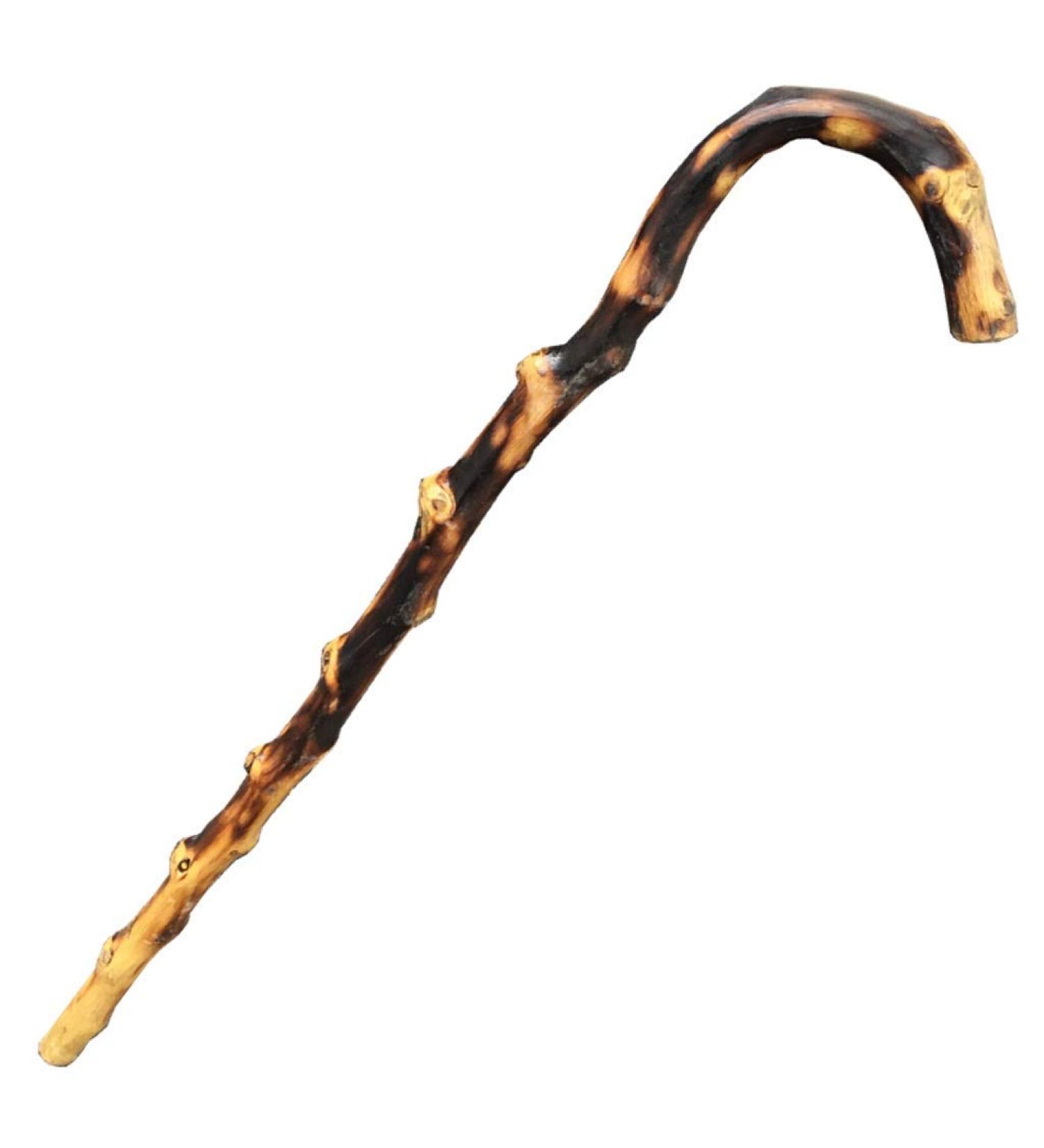 Bold Rattan Crutches for The Elderly to Help The Whole Staff Stick Solid Wood Old Rattan Battle Beautiful Scenery Bathing in Sunlight 92cm - Buy Online on GoSupps.com