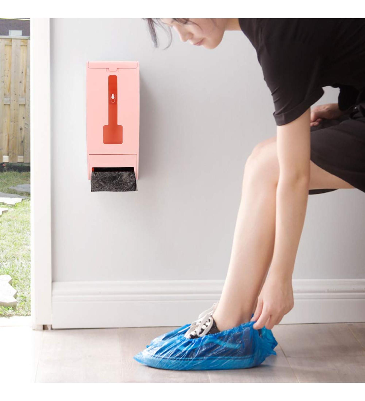 Plastic Bag Dispenser Trash Bag Organizer Open Lid Design Easy Installing for Washroom Home Kitchen Store Plastic Bags Store Garbage Bags() - Buy Online on GoSupps.com
