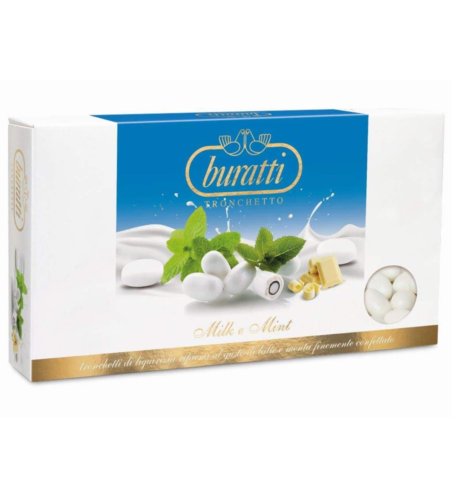 Buratti Confetti Buratti Confetti Tronquet Milk Minenta - 1 kg