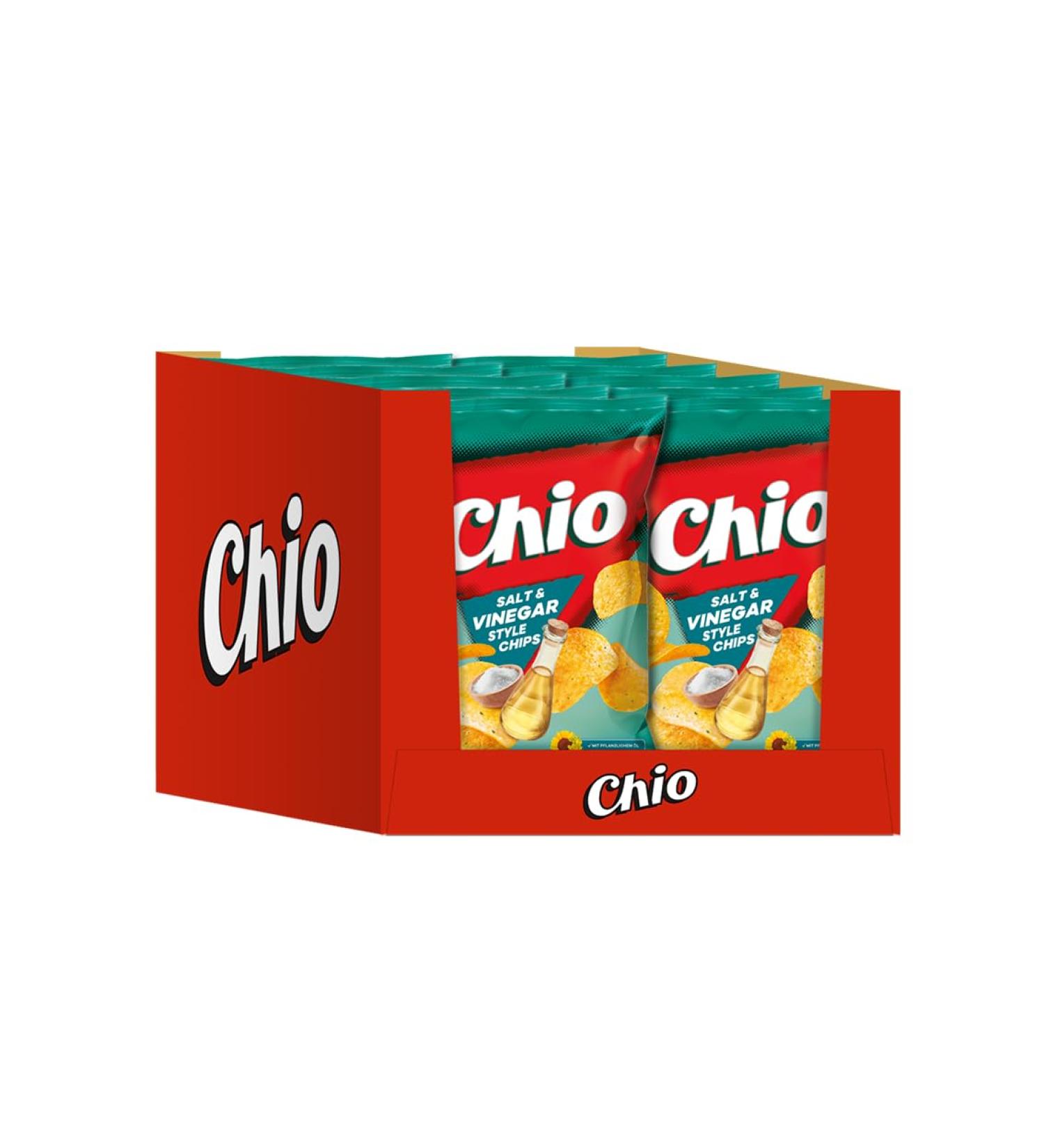 Chio Chips Salt & Vinegar pack of 10 (10 x 150 g)