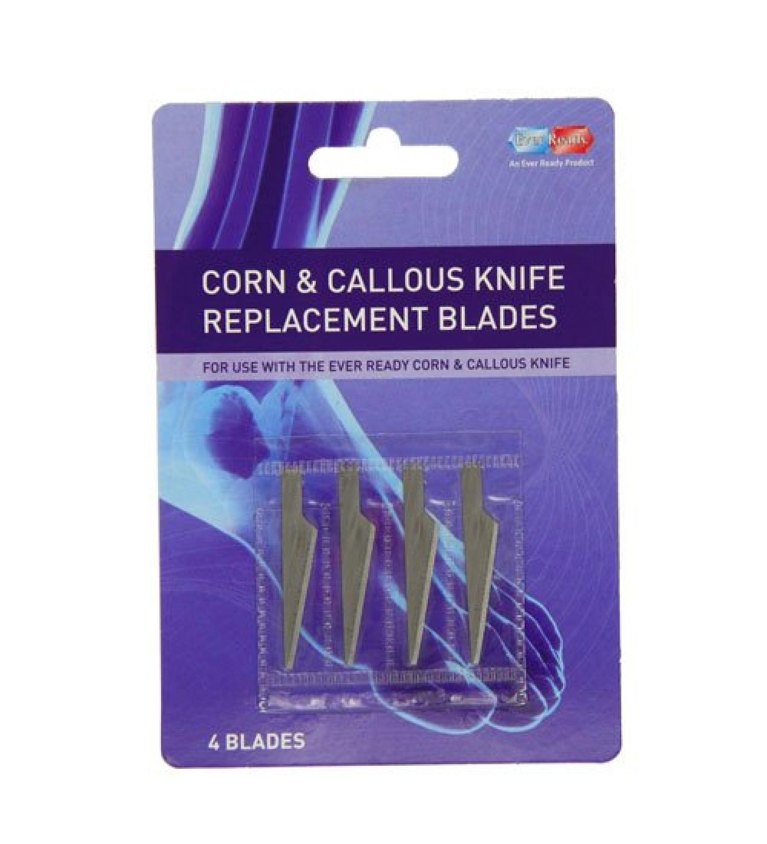 Ever Ready Corn & Callous Knife Replacement Blades - Sharp and Durable - Buy Online on GoSupps.com