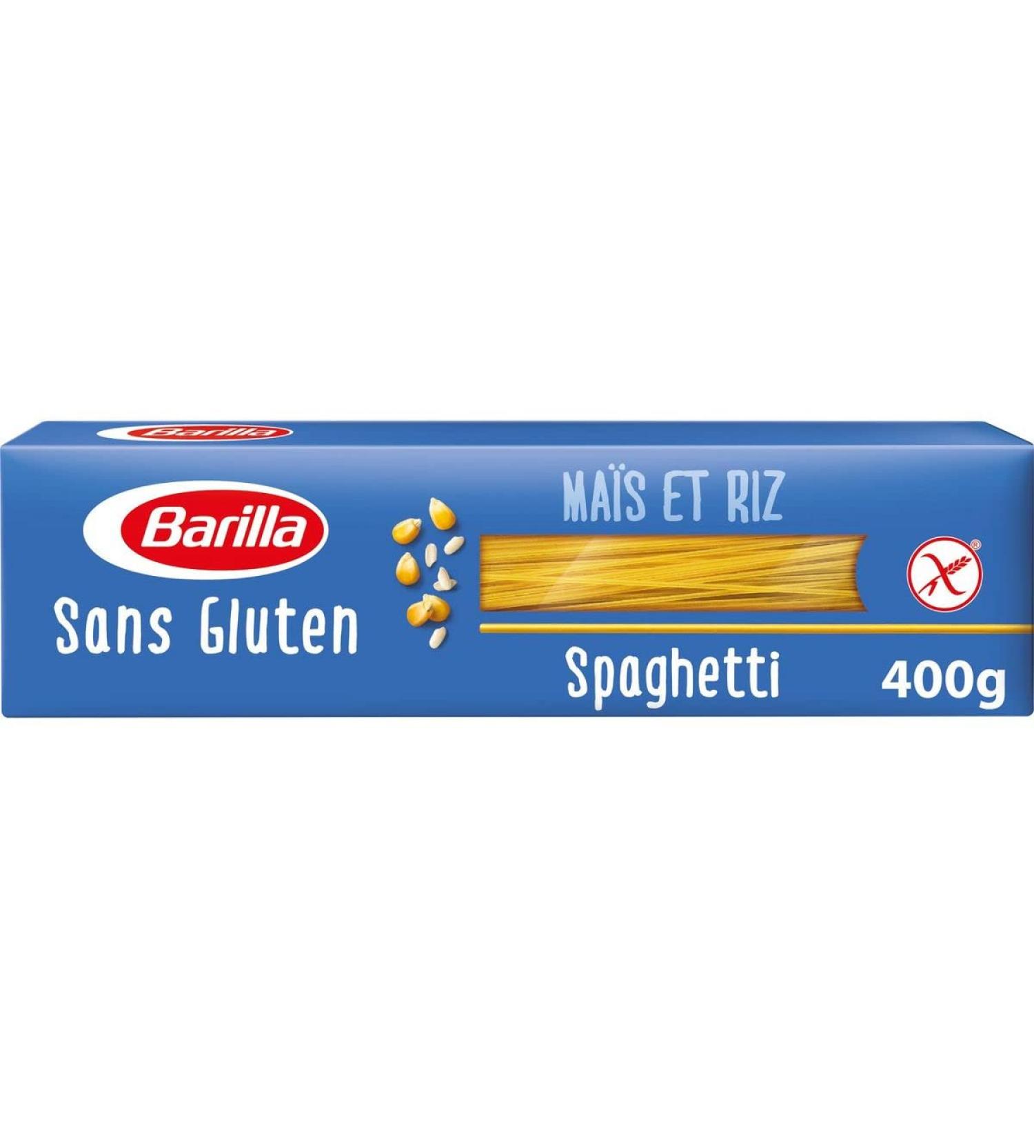 AUCHAN Pack of 3 units *** BARILLA Gluten-Free Spaghetti 400g