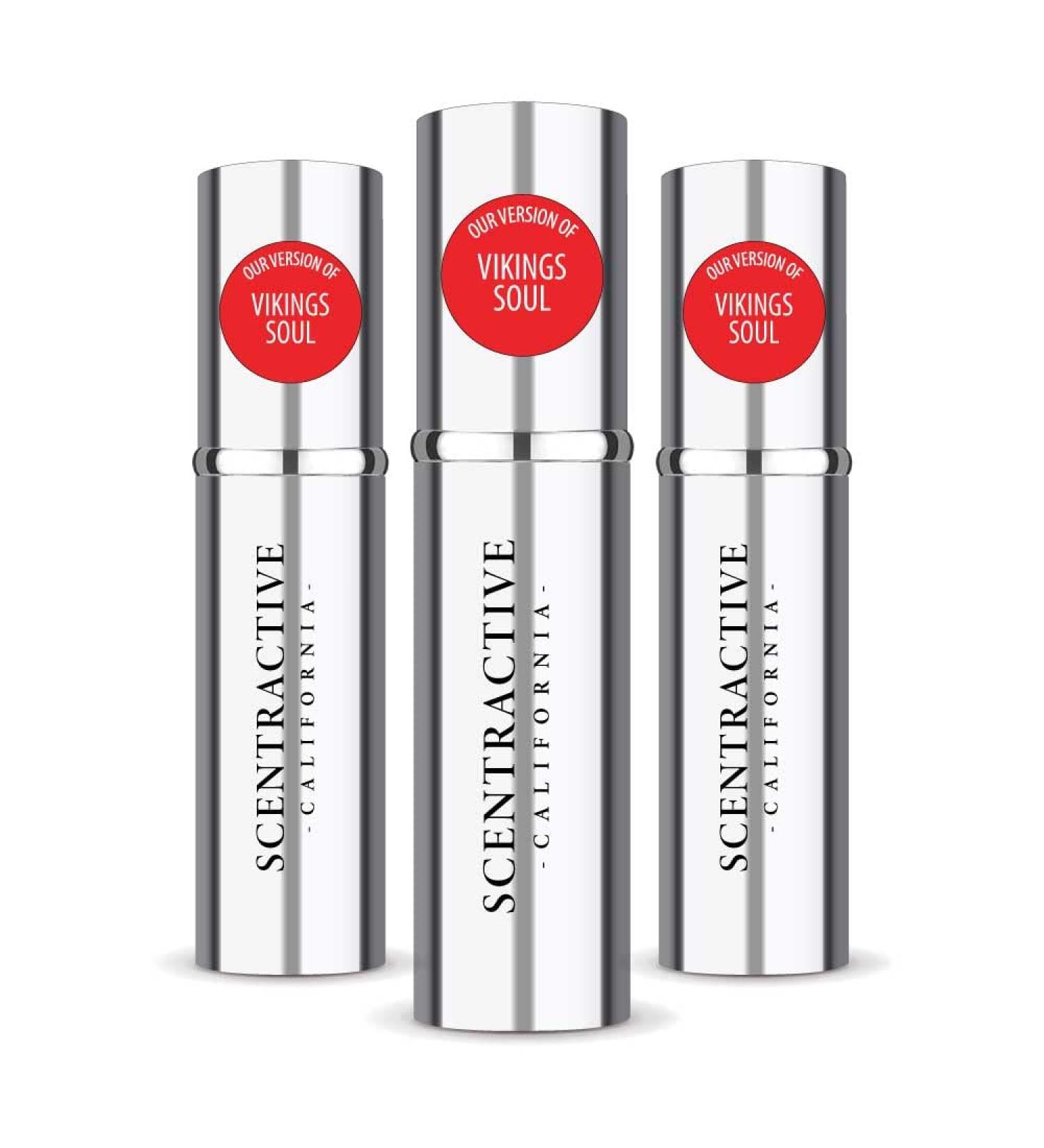 CA Perfume Impression of Vikings Soul For Men Replica Version Fragrance Dupes Concentrated Long Lasting Eau de Parfum Spray Refillable Atomizer Bottle 0.17 Fl Oz/5ml-X3 CRT VIKINGS SOUL IMPRESSION 0.51 Fl Oz (Pack of 1) - Buy Online on GoSupps.com