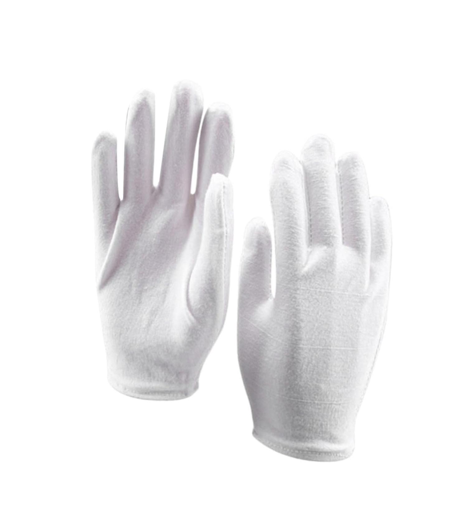 FRCOLOR 18 Pairs Jewelry Inspection Gloves Eczema Gloves Hydrating Gloves Working Gloves for Women Spa Gloves Extra Large Inspection Gloves Exam Gloves Safety Work Gloves White Hand - Buy Online on GoSupps.com