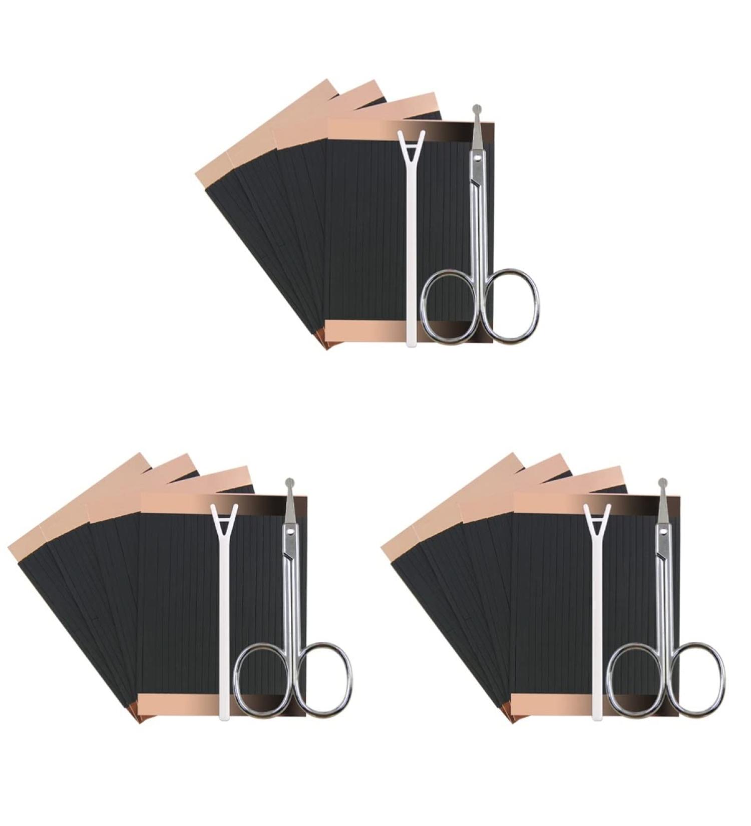 Beaupretty 3 Sets Beauty Stickers Female Double Eyelid Stick Eyelid Lift Strips Women Eyelid Pastes Double Eyelid Makeup Kit Double Eyelid Sticker Eyeliner Woman Patch Make up Fiber Strip - Buy Online on GoSupps.com