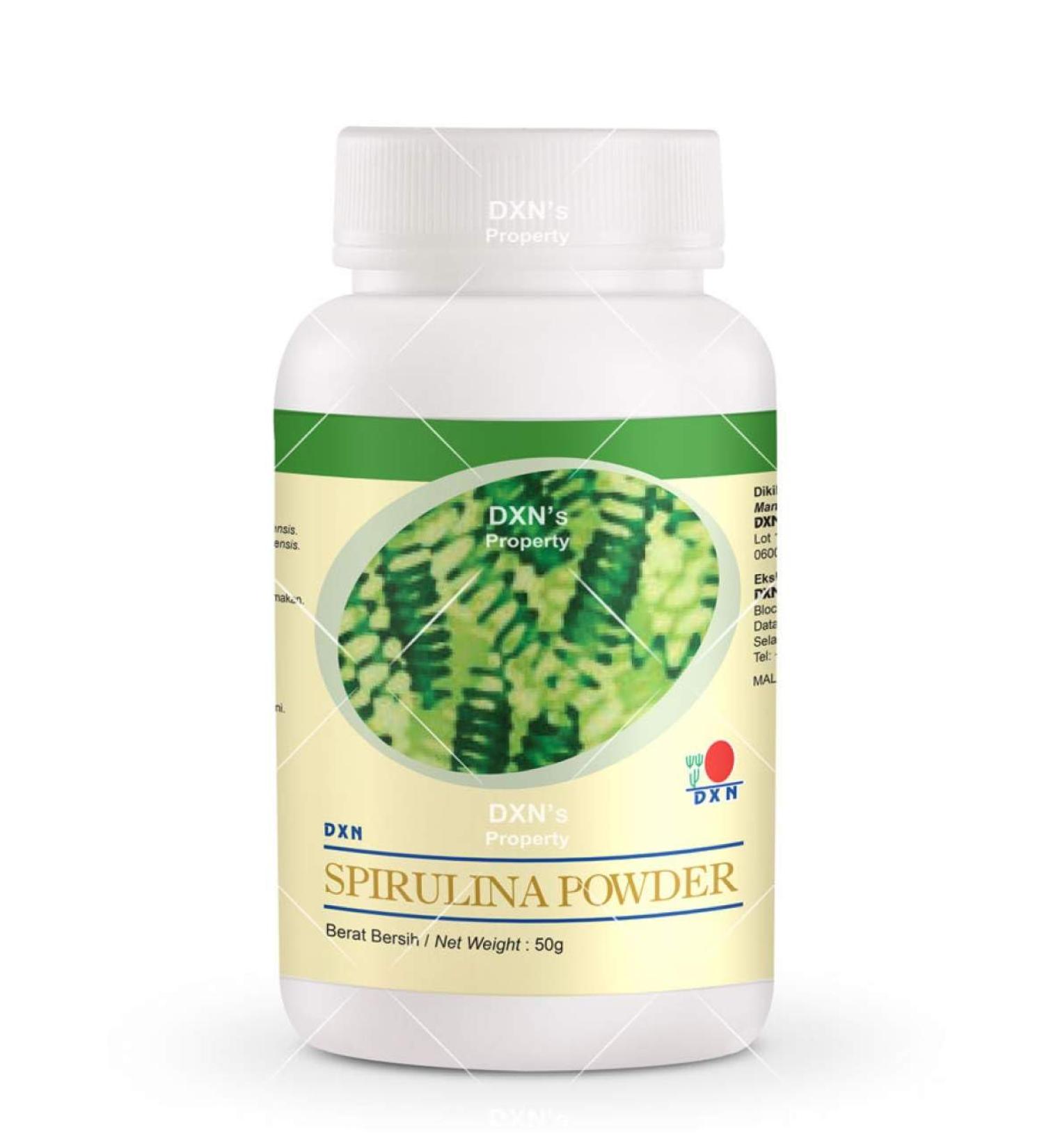 Spirulina DXN powder pure 100% natural 50 grams