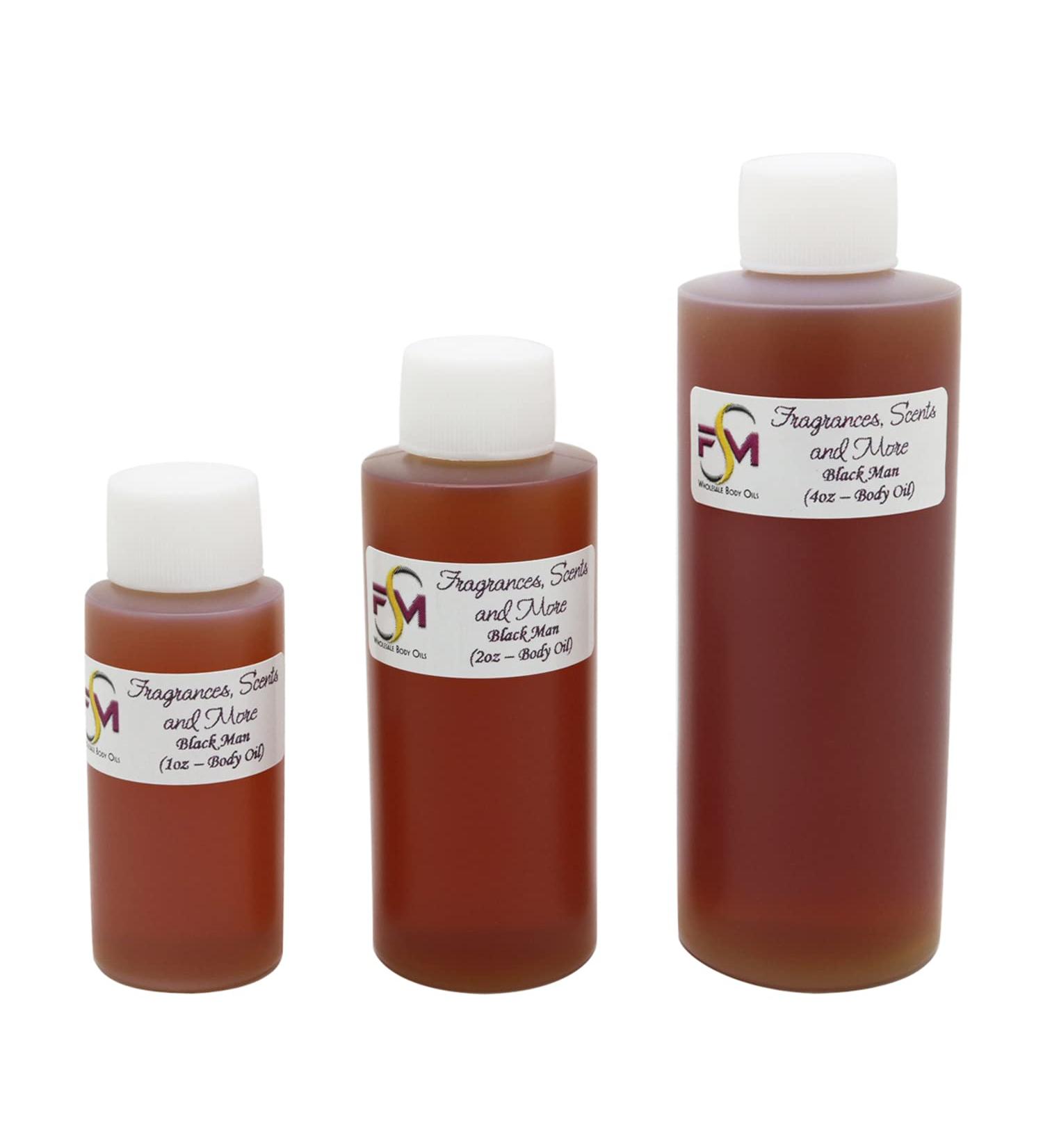 Black Man Fragrance Oil - 1 Fl Oz Plastic Bottle (30ml) 1 Fl Oz (Pack of 1)