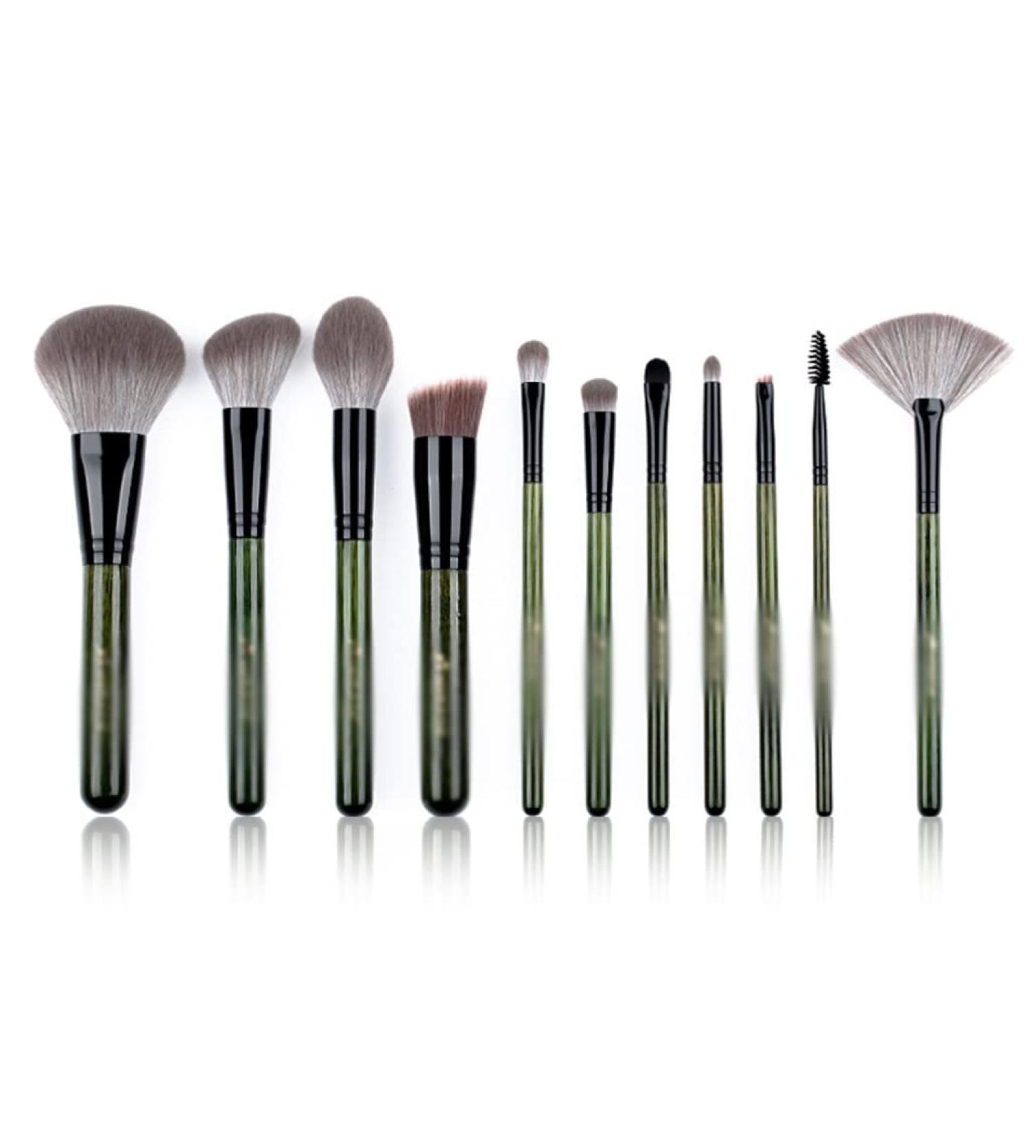 Professional Makeup Brushes Set - Synthetic Hair Foundation Powder Contour & Eyeshadow Tools - International Shipping Available - Buy Online on GoSupps.com
