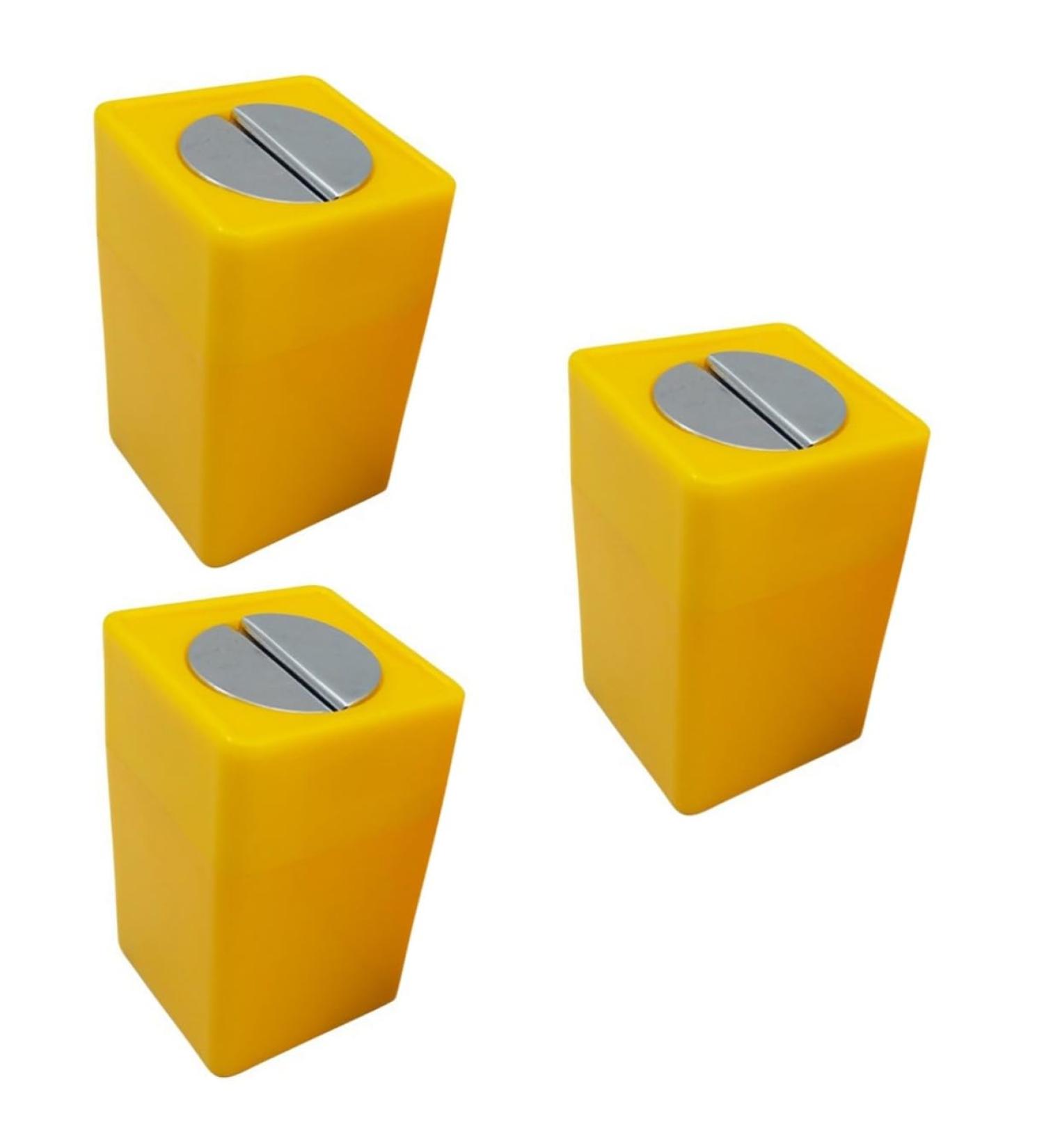 Uonlytech Knife Storage Solution - 3 STK Blade Waste Container & Dispenser for Safe Disposal of Used Razor Blades - Buy Online on GoSupps.com