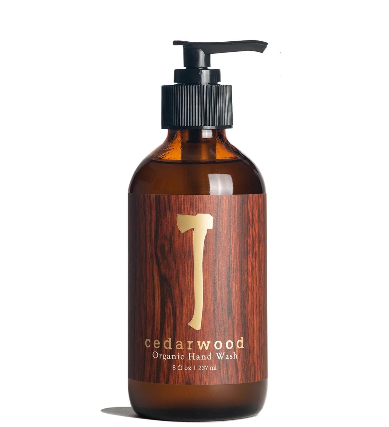 Kalastyle Cedar Wood Organic Hand Wash | No Sulfates Parabens EDTA | 100% Vegan | 8 fl ounces
