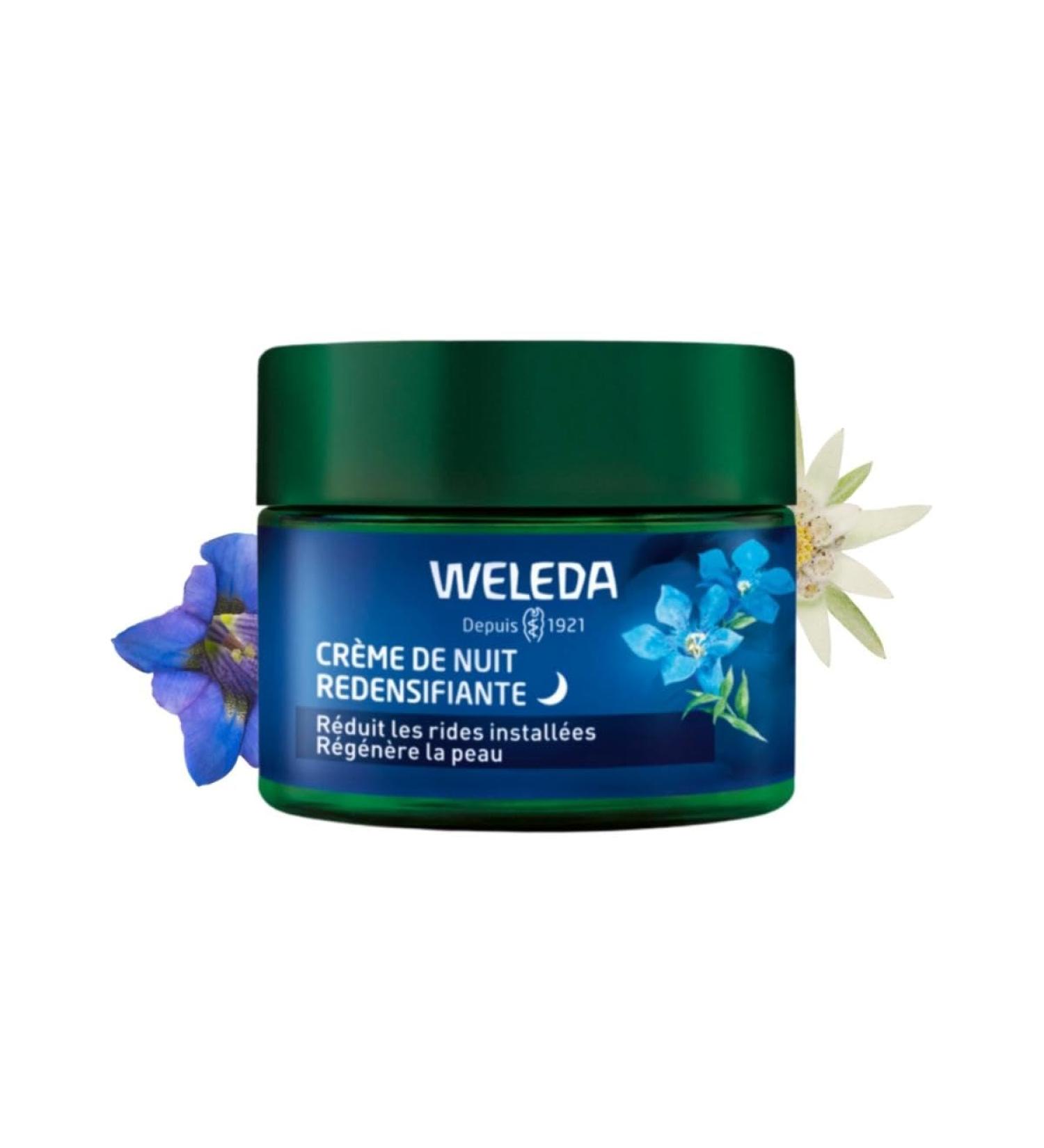 WELEDA BENELUX Blue Gentian and Edelweiss Redensifying Night Cream 40 Ml