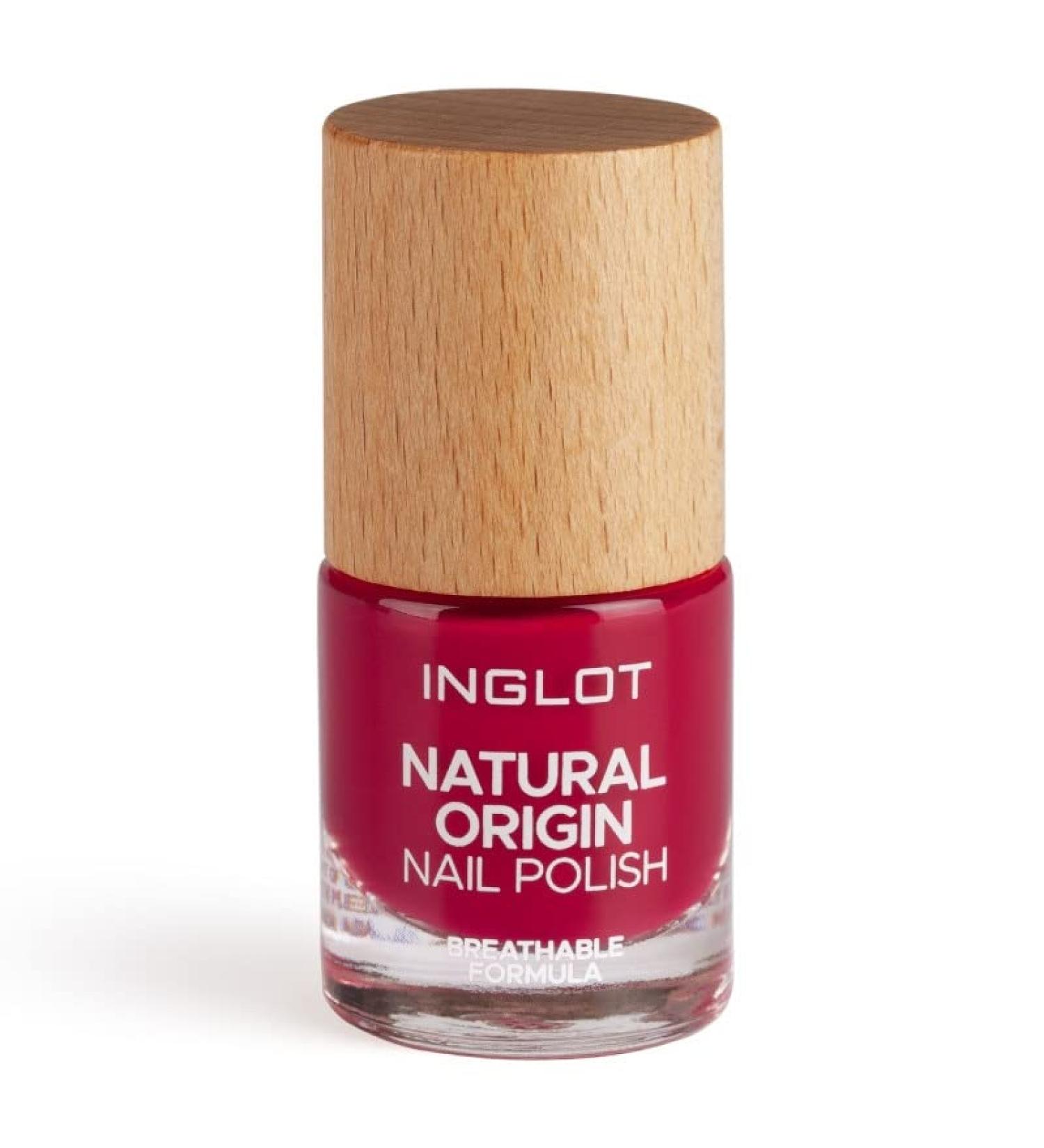 Inglot Natural Origin Nail Polish with 77% Natural Origin Extremely Long Lasting Abrasion Resistant Colour and Shine Up to 6 Days Vegan 8ml 023 - Buy Online on GoSupps.com