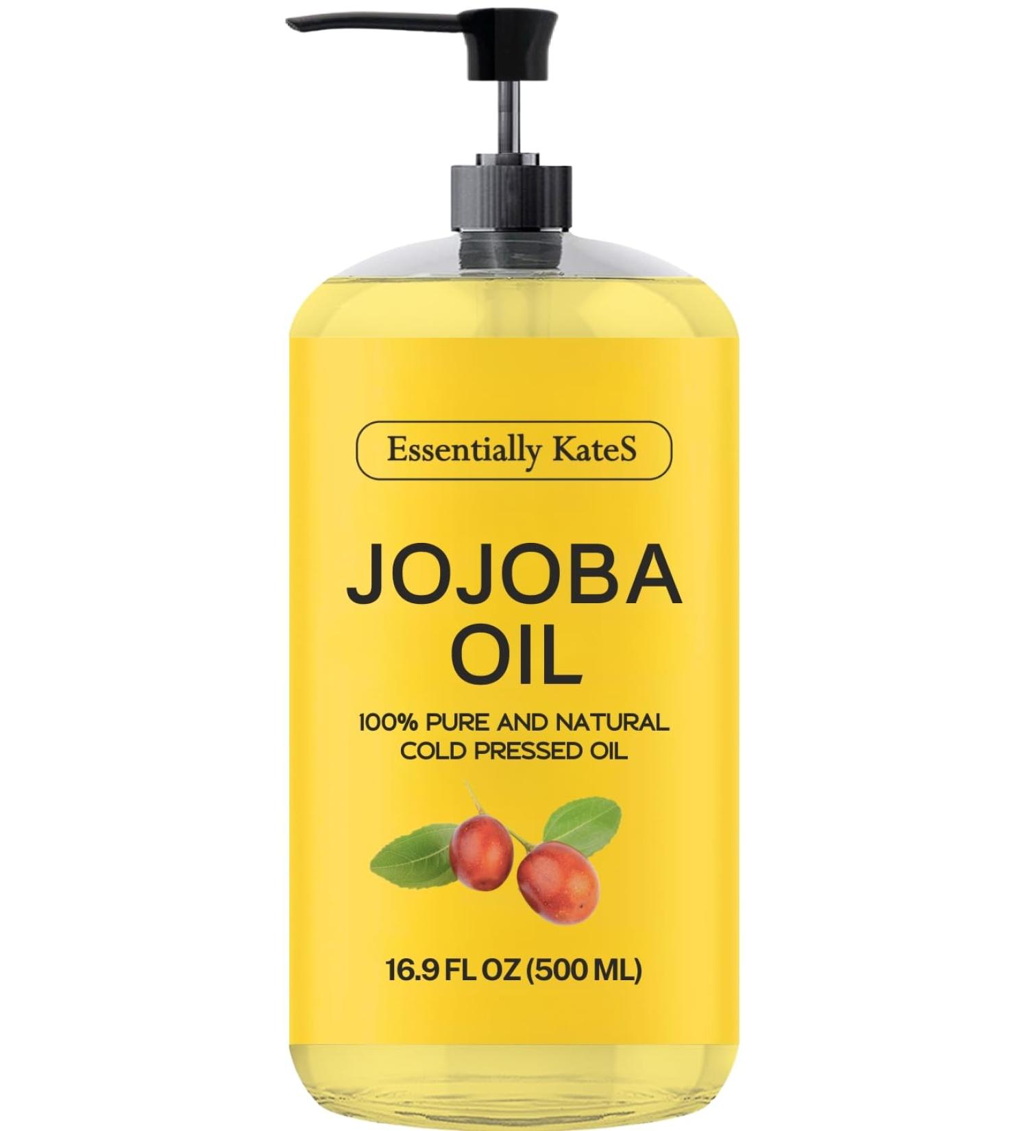 100% Pure Jojoba Oil 16.9 Fl. Oz - Fresh No Human Contact Maximum Natural Properties - Shop Internationally - Buy Online on GoSupps.com