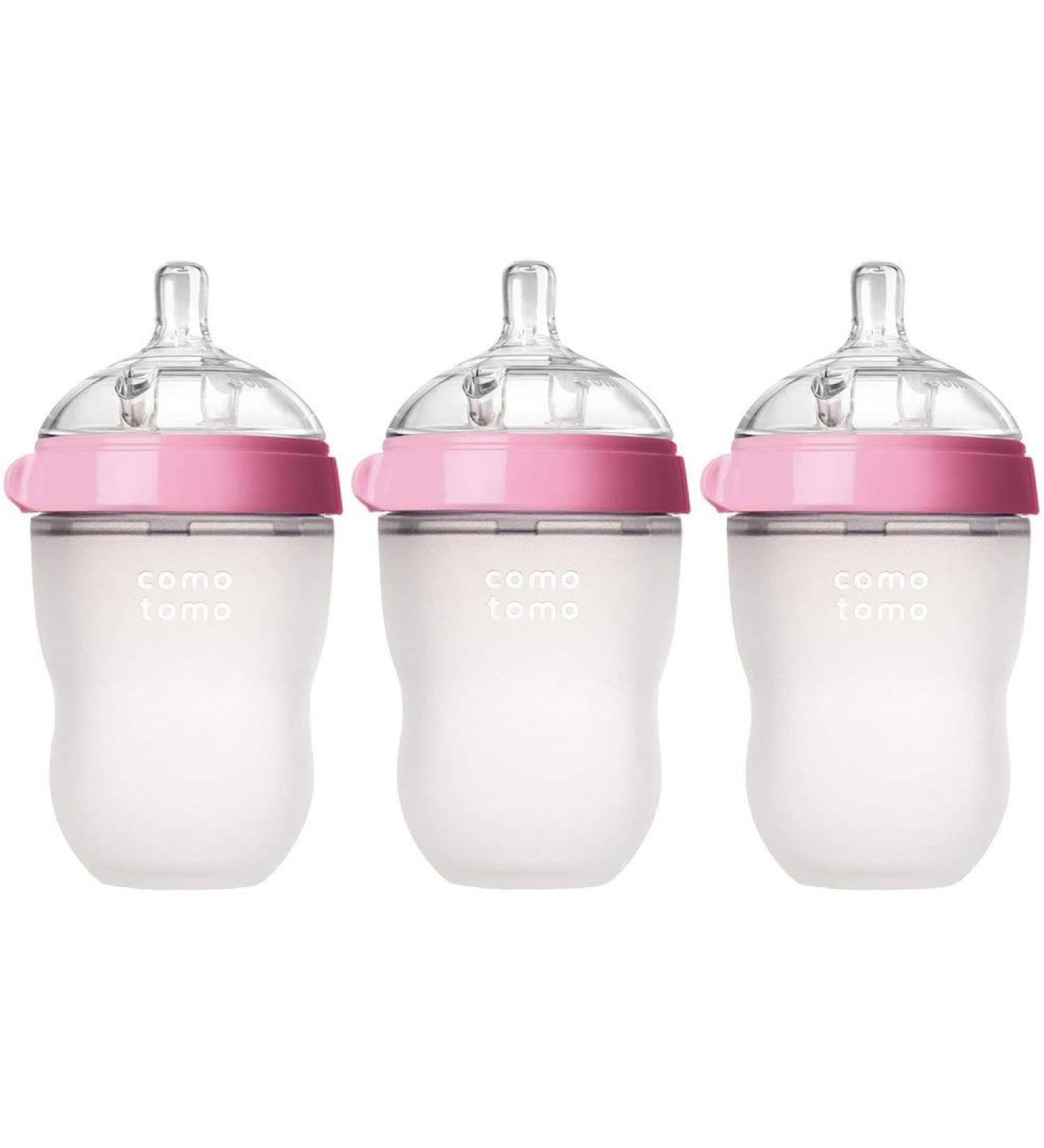Comotomo Natural Feel Baby Bottle 3 Pack - Buy Online on GoSupps.com