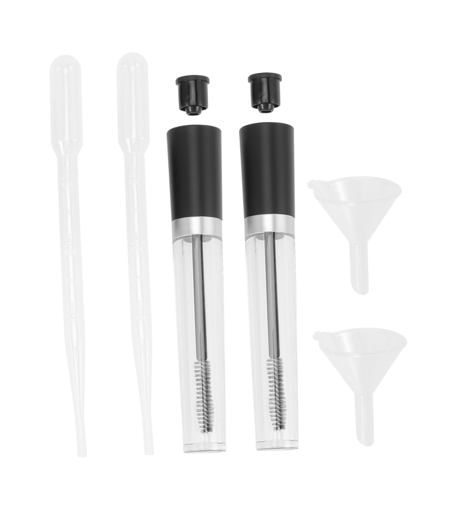 FOMIYES 2 Sets Leak-Proof Empty Mascara Tubes Empty Mascara Tube for DIY Funnel Plastic Pipette Empty Bottle - Buy Online on GoSupps.com