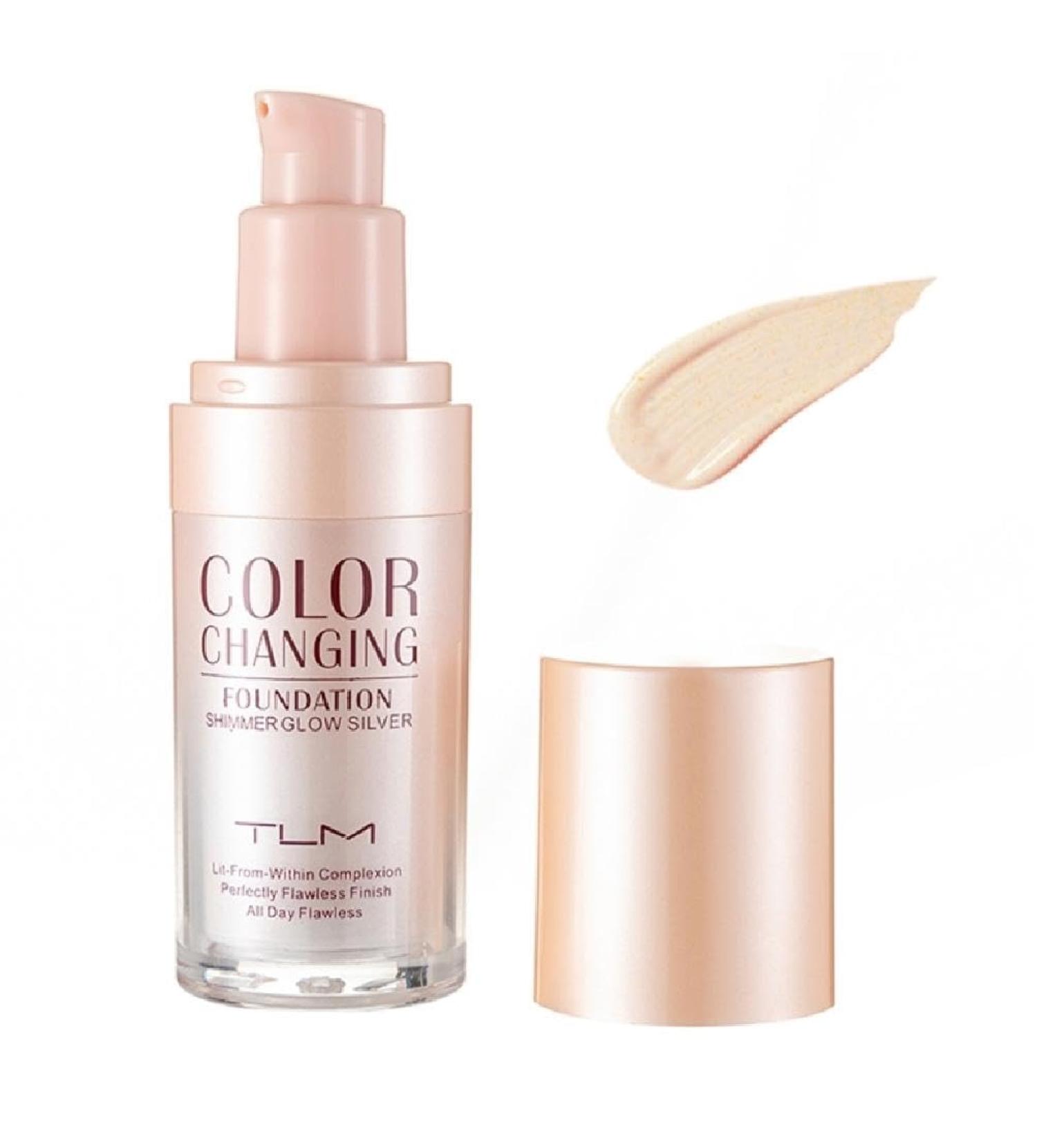 Colour Changing Liquid Hides WrinklesLines Makeup Base Concealer Cover Moisturizing Non-Greasy Long Lasting Colour Changing Liquid Tool Gold - Buy Online on GoSupps.com