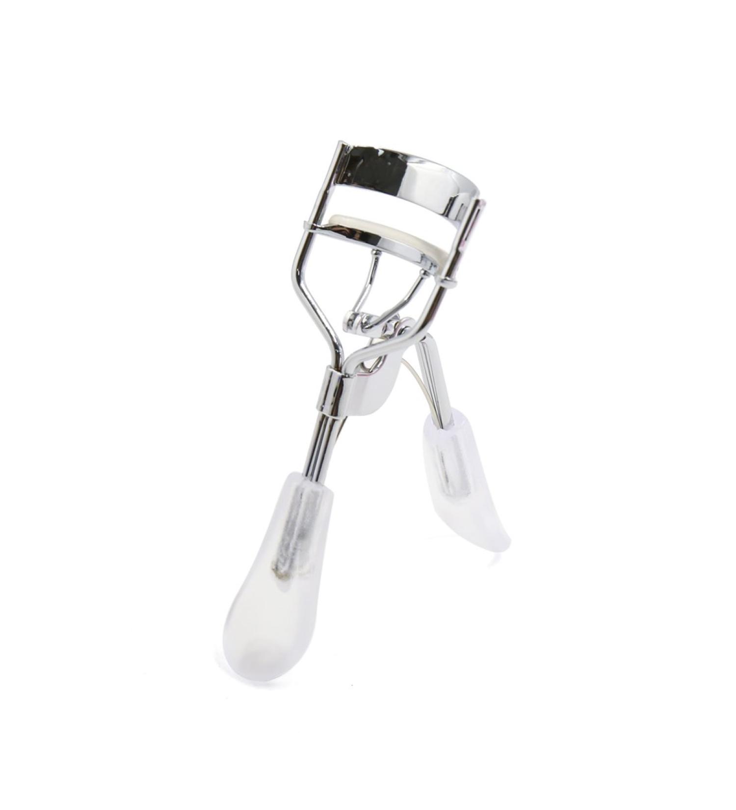 White Transparent Handle Pro Eye Curling Eyelash Curler Clip Beauty Makeup Tool Eyelash Curler Multiple Colors - Buy Online on GoSupps.com
