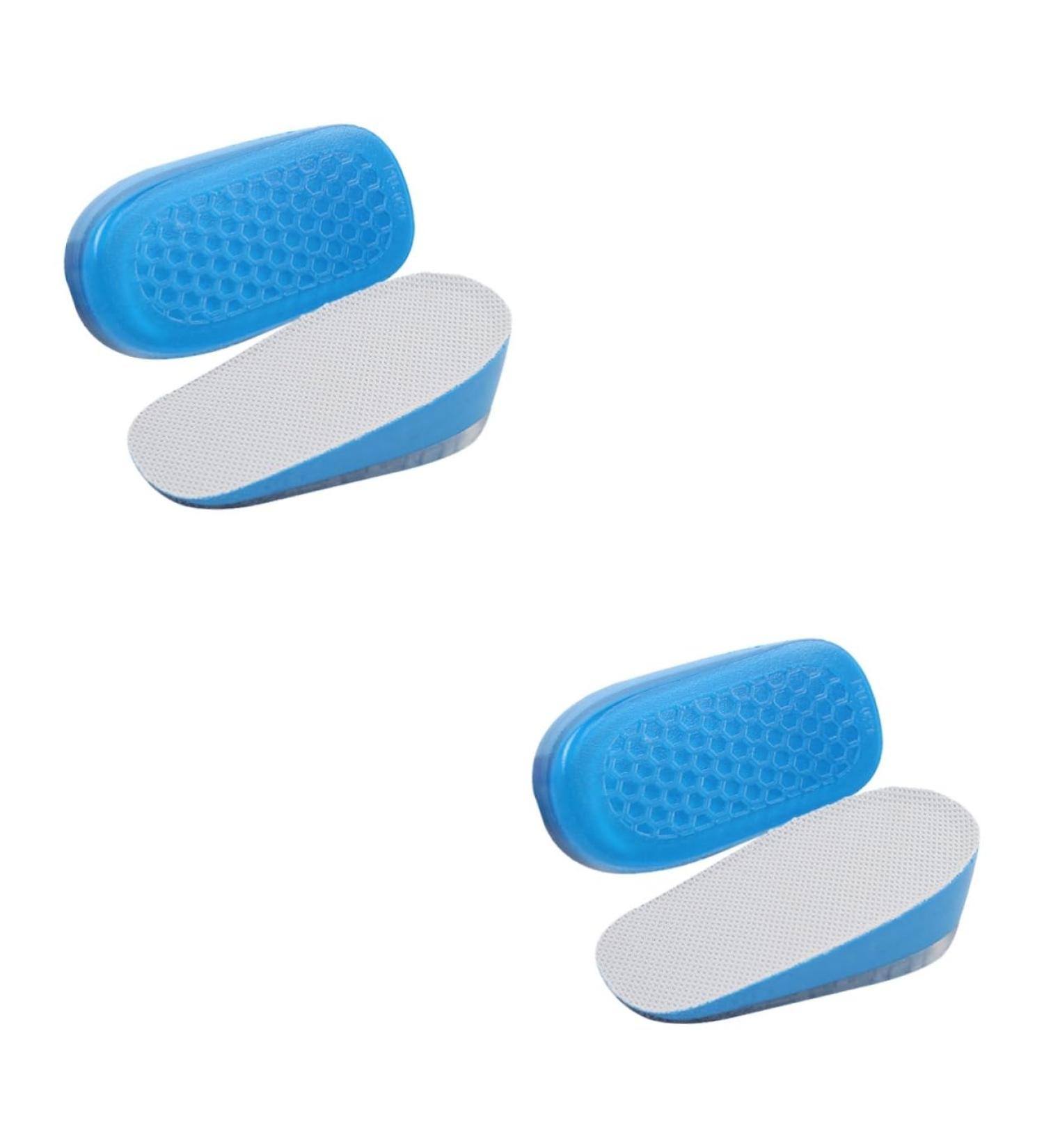 Mobestech Height Increase Insoles - Gel Shoe Inserts for Men & Women | Invisible Cushioned Heel Cup for Comfort & Support - Buy Online on GoSupps.com