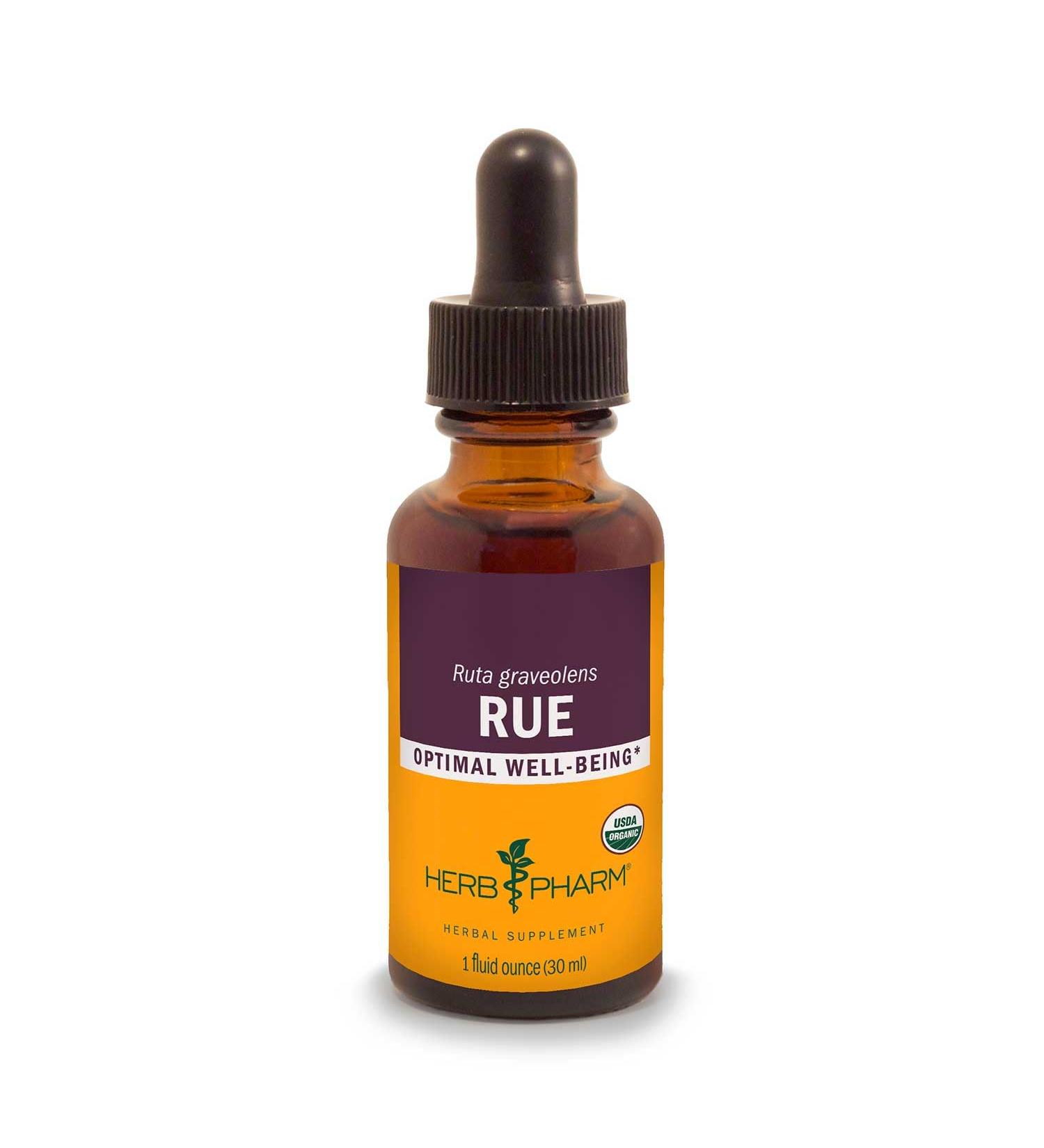 Herb Pharm Certified Organic Rue Liquid Extract - 1 Ounce 1 Fl Oz (Pack of 1)