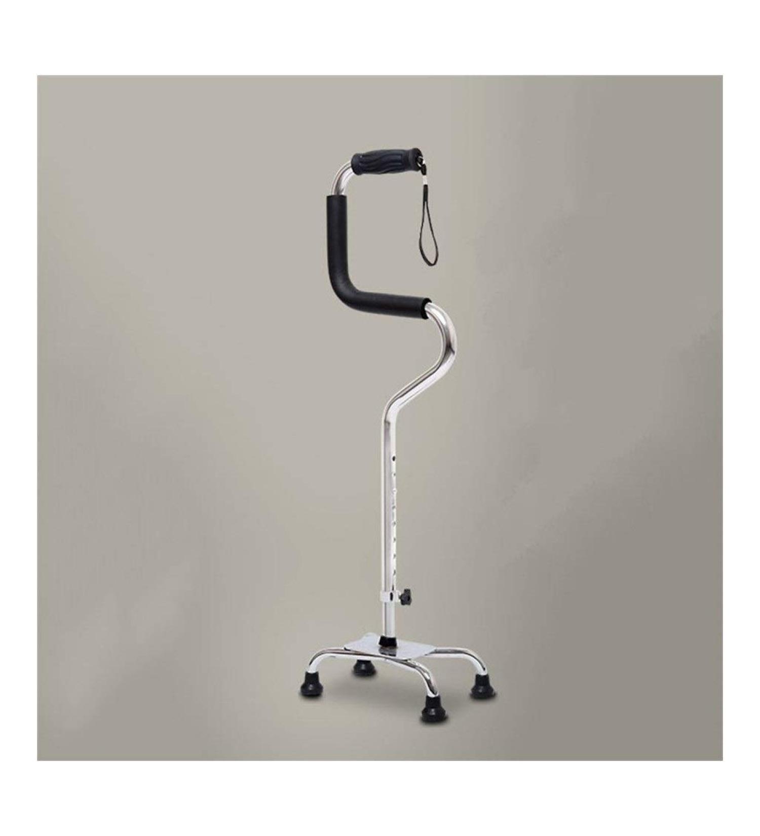 Four-Legged Cane Walking Sticks Non-Slip Adjusted Height Walking Canes Aluminum Alloy Crutches for Elderly and Disabled Elegant - Buy Online on GoSupps.com