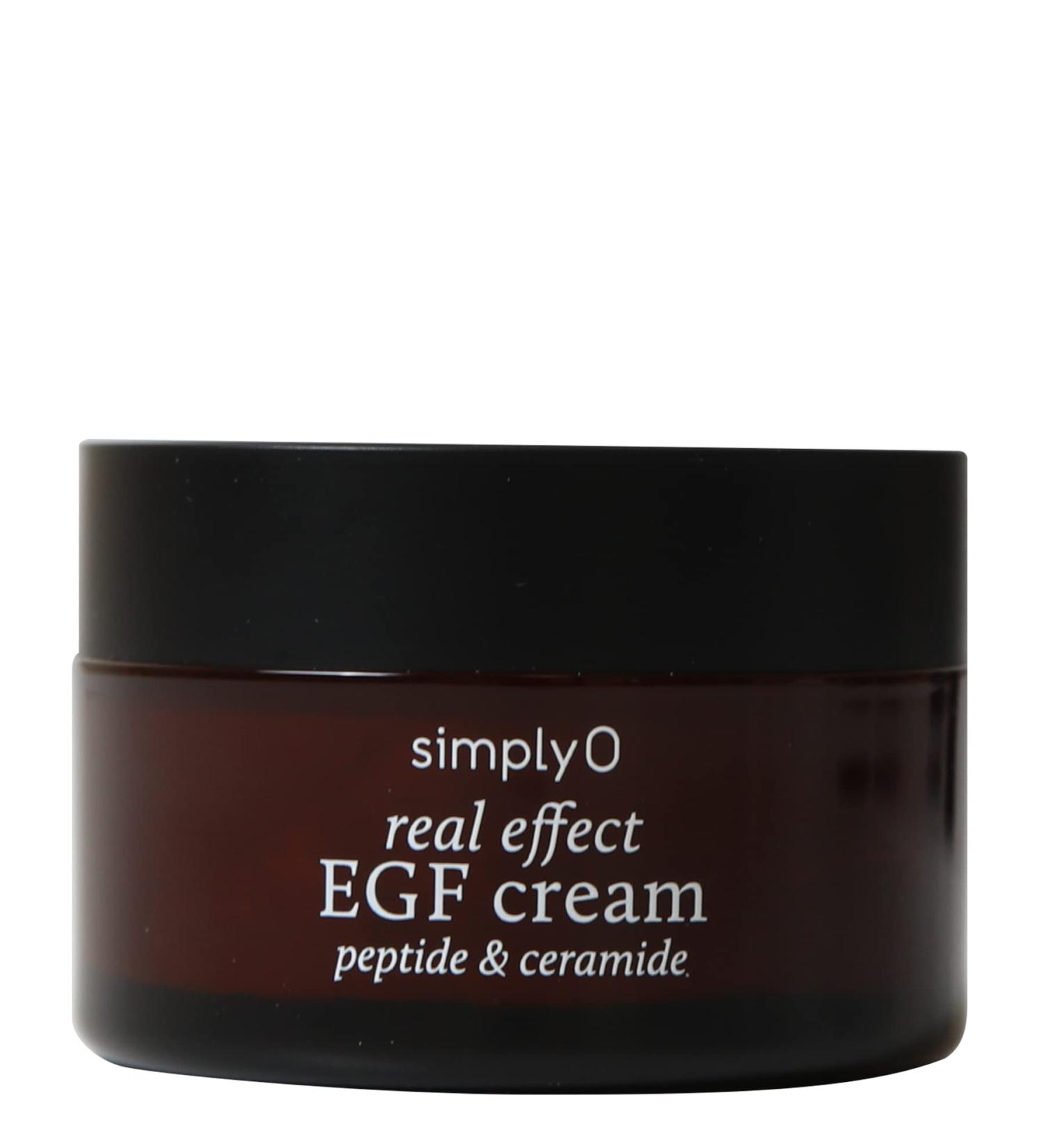 simplyO Real Effect EGF Cream I Epidermal Growth Factor I Korean Skincare for Firming  Lifting  Wrinkle Care  1.7 fl oz