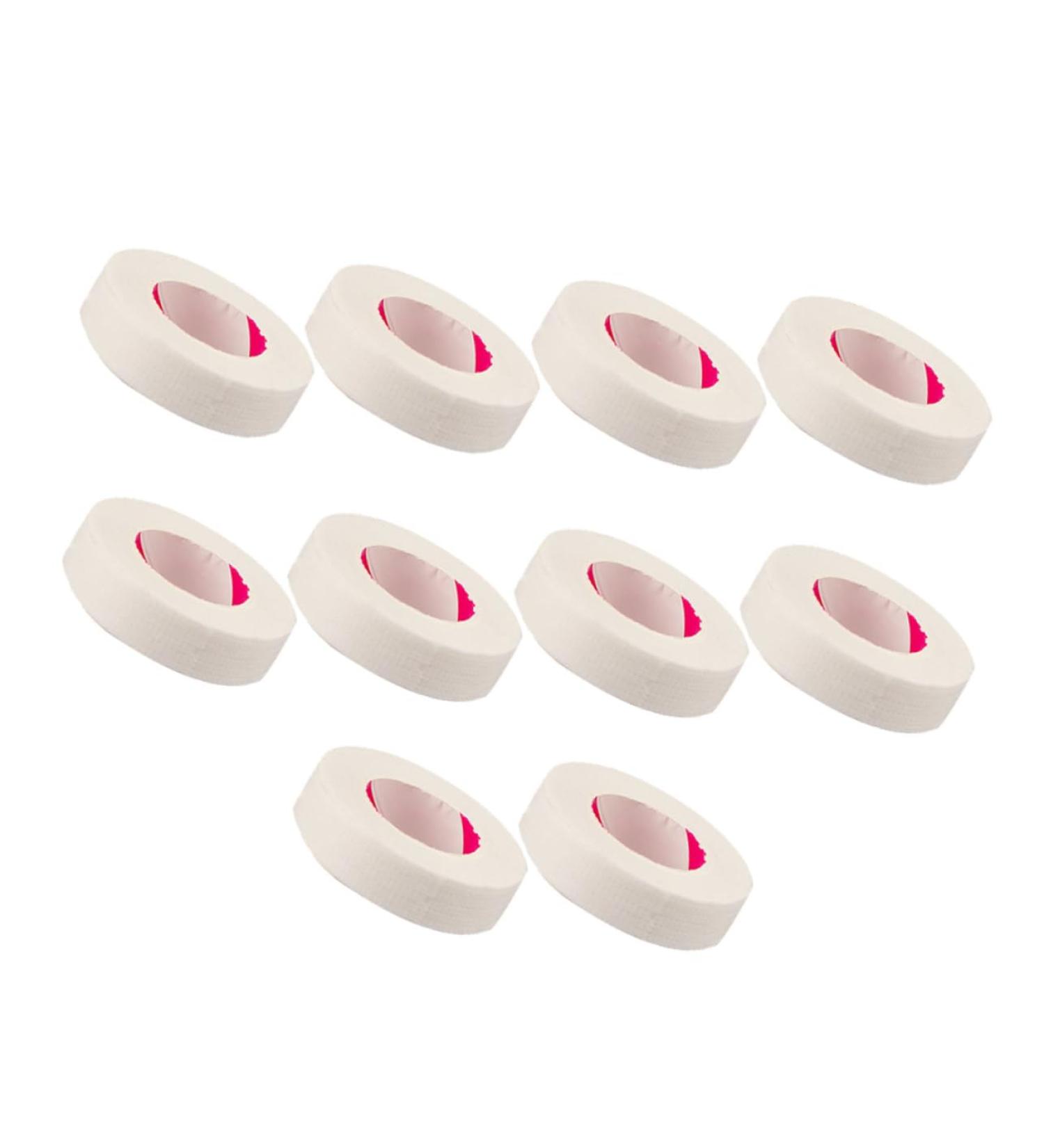 FRCOLOR 10 Rolls Grafting Tape - Breathable Non-Woven Eyelash & Makeup Tape for Updos & Lash Extensions - International Shipping Available - Buy Online on GoSupps.com