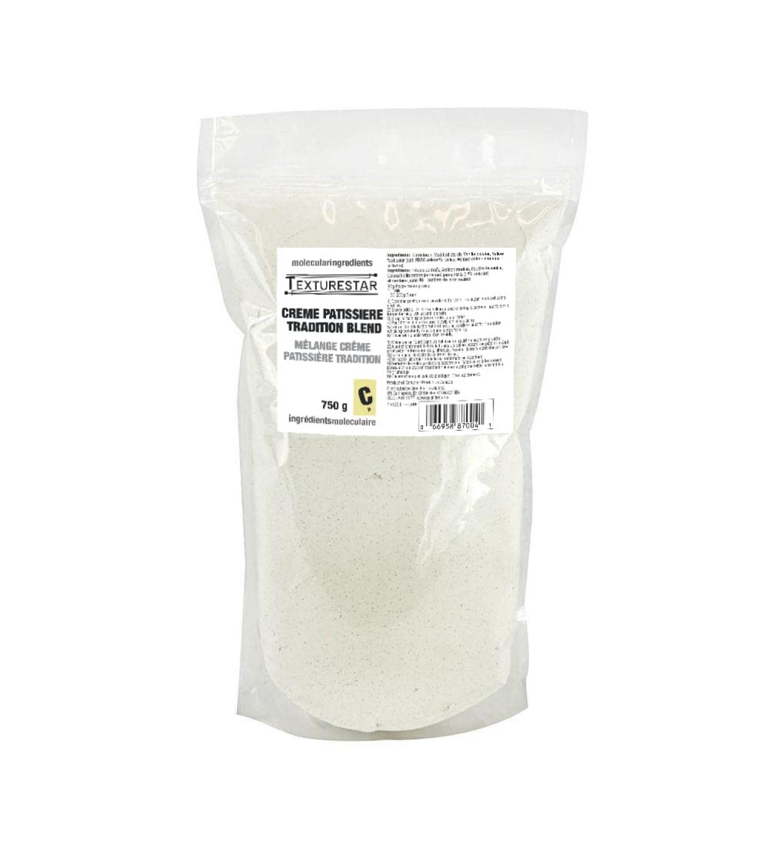 PowderForTexture Cr me P tissi re Powder (Traditional Blend) 750g | for Easy Baking French Pastry Cream Use for clairs Classic Profiteroles Mille-Feuilles and More! - Buy Online on GoSupps.com