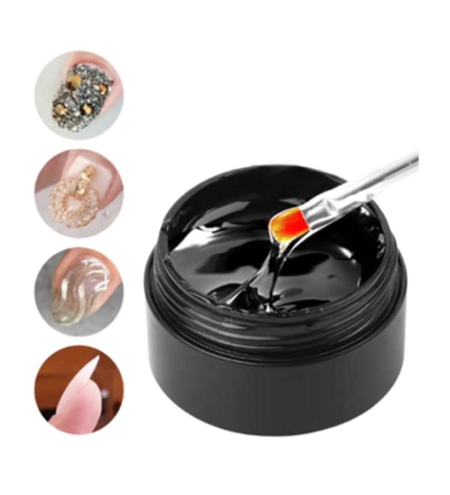 15ml 4-in-1 Assembly Gel for Gel Nails - UV Builder & Nail Extension Gel - Clear Manicure Strengthening Glue - Buy Online on GoSupps.com