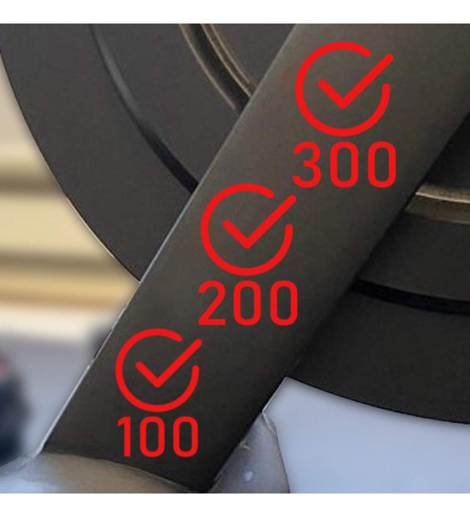 Self-Adhesive Milestones Stickers for Peloton Bike - Red Vinyl Decal - Buy Online on GoSupps.com