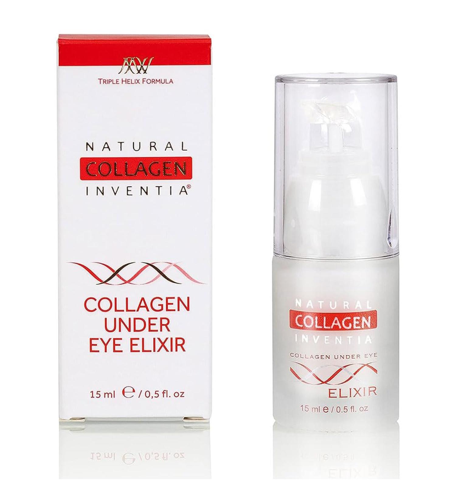 Natural Collagen Inventia Eye Cream | Anti-Wrinkle & Dark Circle Elixir | 15ml Eye Care Solution - Buy Online on GoSupps.com
