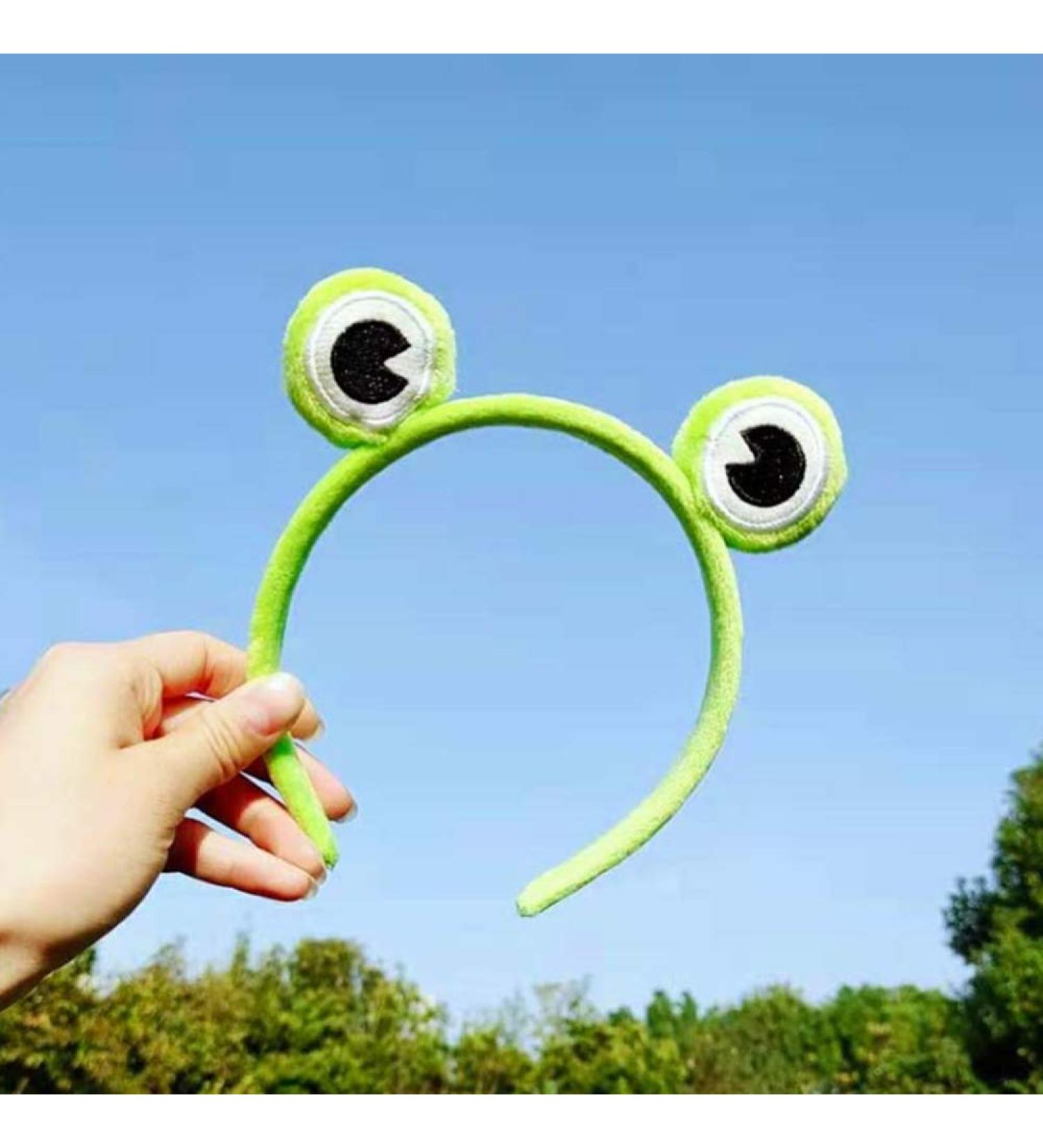 Cute Frog Hair Headband for Women and Girls - Tie Head Wrap Hairband - Buy Online on GoSupps.com