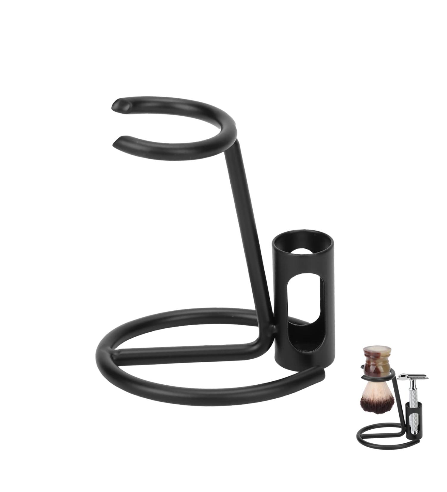 Natudeco Metal Razor Brush - Premium Men's Beauty Care Supply & Desktop Ornament for Home Bathroom - Buy Online on GoSupps.com