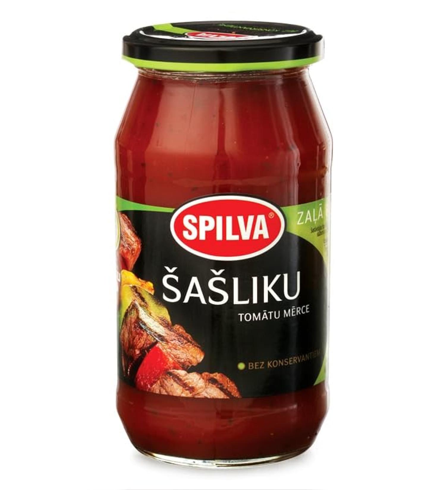Spilva Sasliku Barbecue Tomato Sauce 510g (Pack of 2)