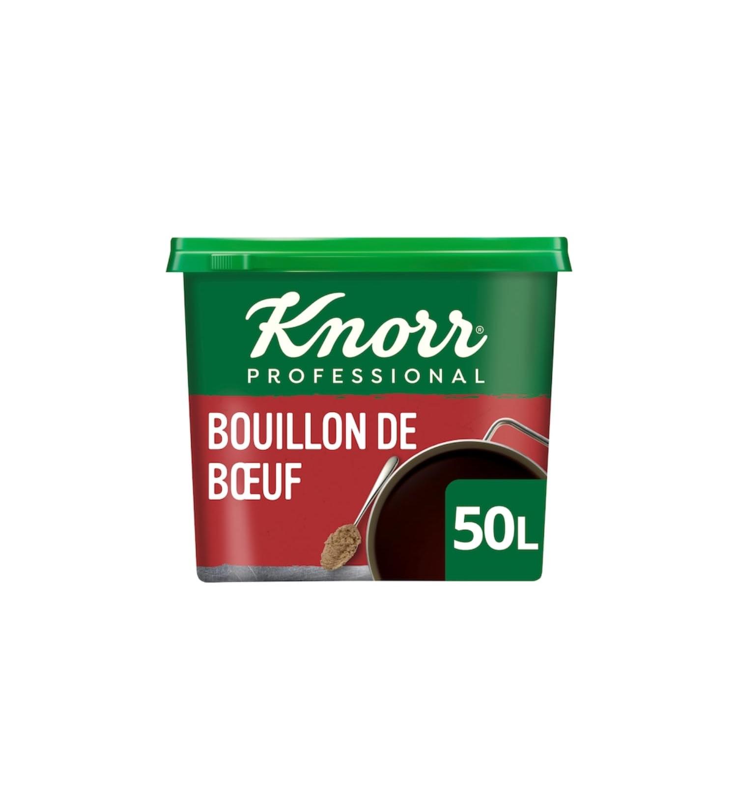KNORR Bouillon de B uf en P te 1 kg Base culinaire concentr e pour sauces soupes et plats mijot s