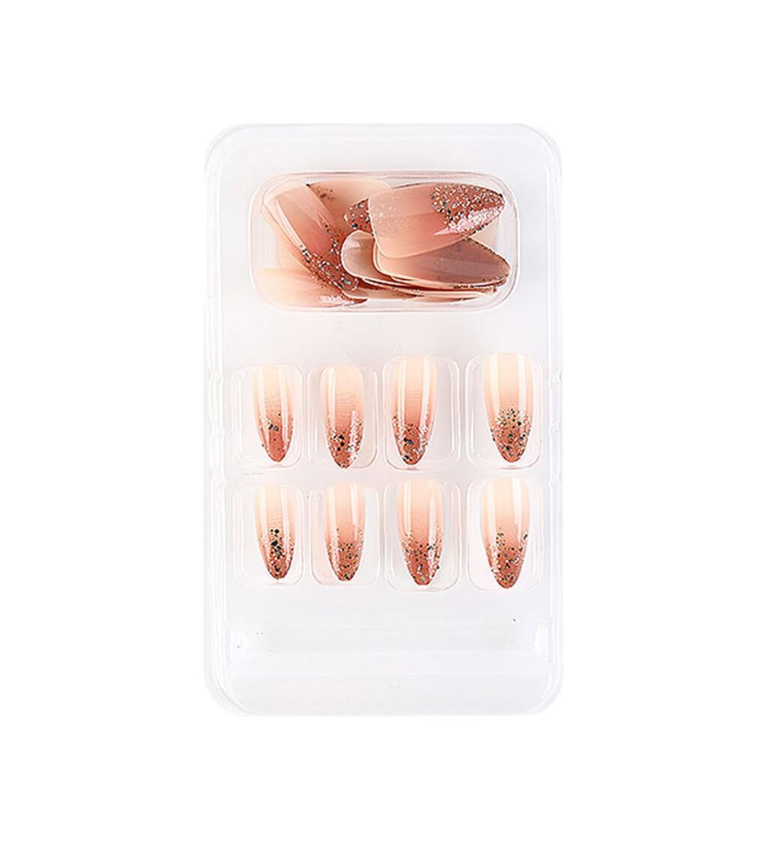 dijiusidy False Nail Perfect Matching Simple to Wear Fingernail Full Coverage Press Type Strong Viscosity Adjustable Paster Type 28 F741 Type 28 F741 - Buy Online on GoSupps.com