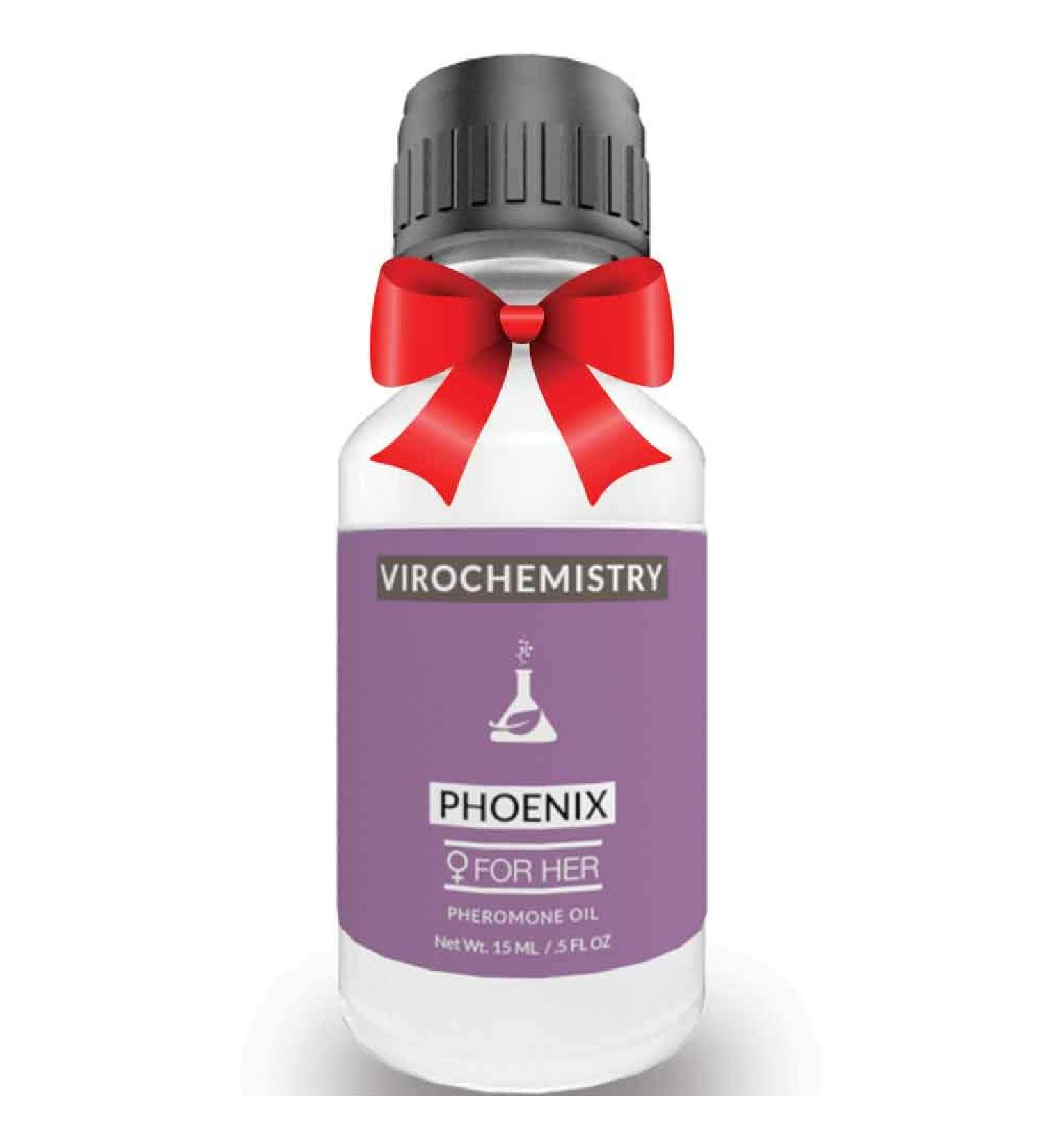 Pheromones For Women (PHOENIX) - Elegant Ultra Strength Organic Fragrance Body Perfume Oil 15mL Concentrate Human Grade Pheromones to Attract Men  - Buy Online on GoSupps.com