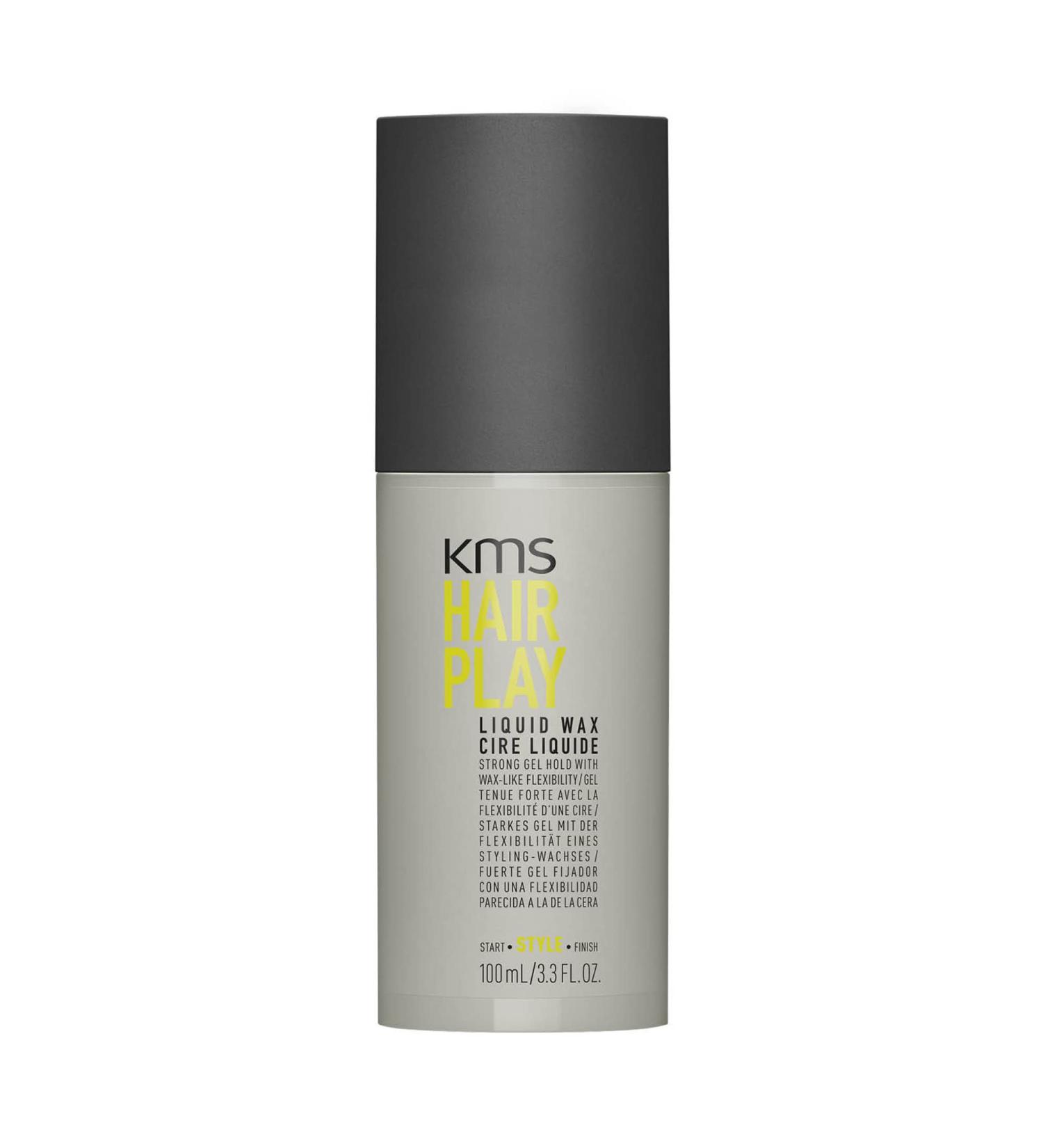 Hairplay Flexible Hold Liquid Wax Styler 3.3 Fl Oz | KMS Haircare - Buy Online on GoSupps.com