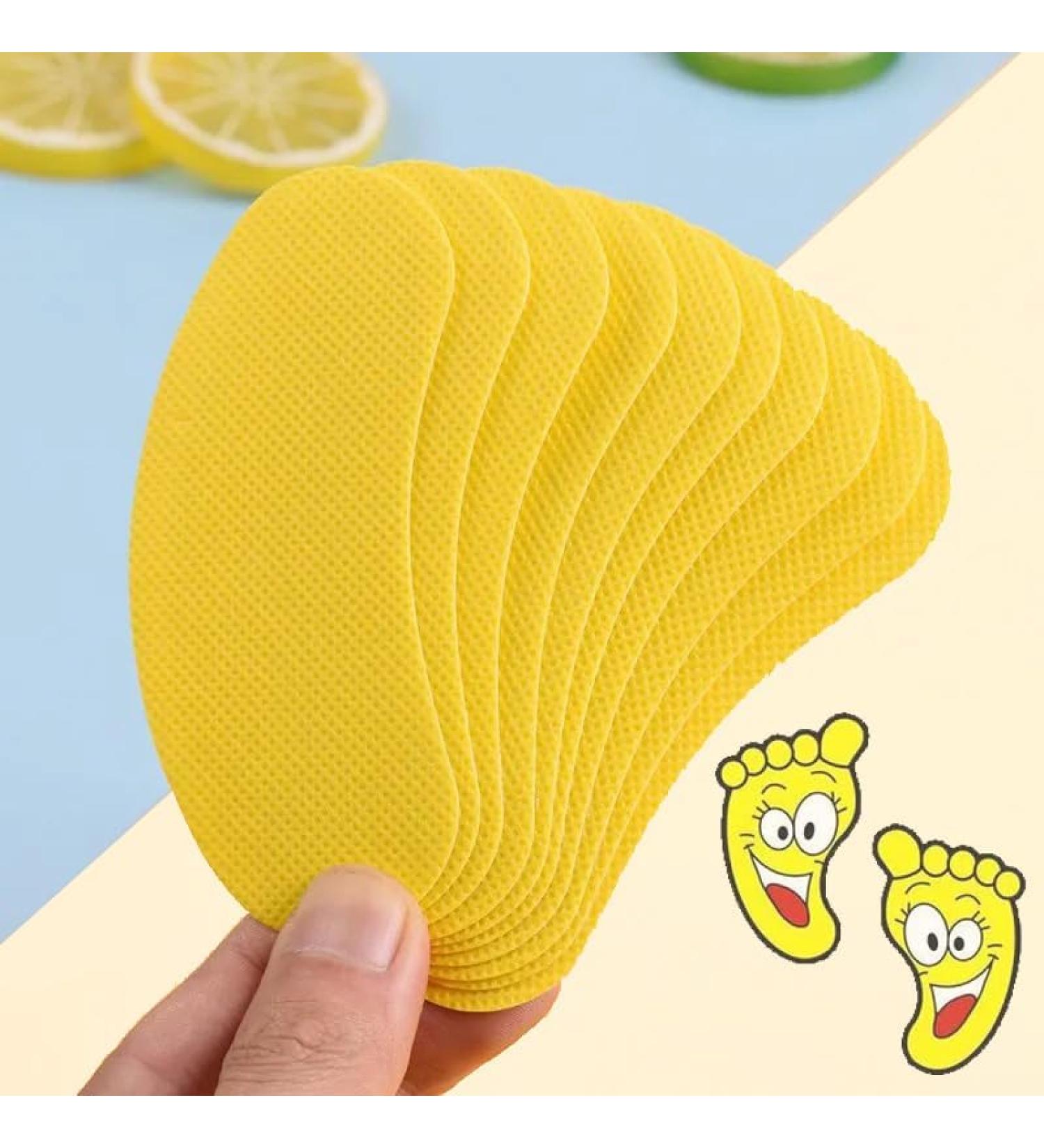 Outdoor Shoes Deodorant & Foot Deodorant Stickers - Natural Eucalyptus Lemongrass Odor Removal 20 Pcs - Buy Online on GoSupps.com