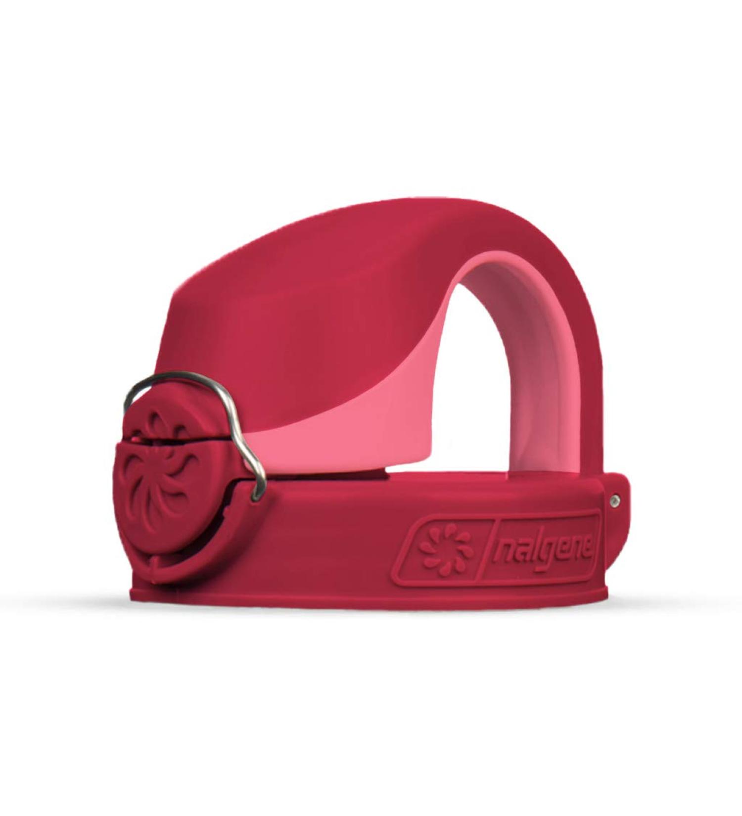 Nalgene OTF bottle cap plastic red plain