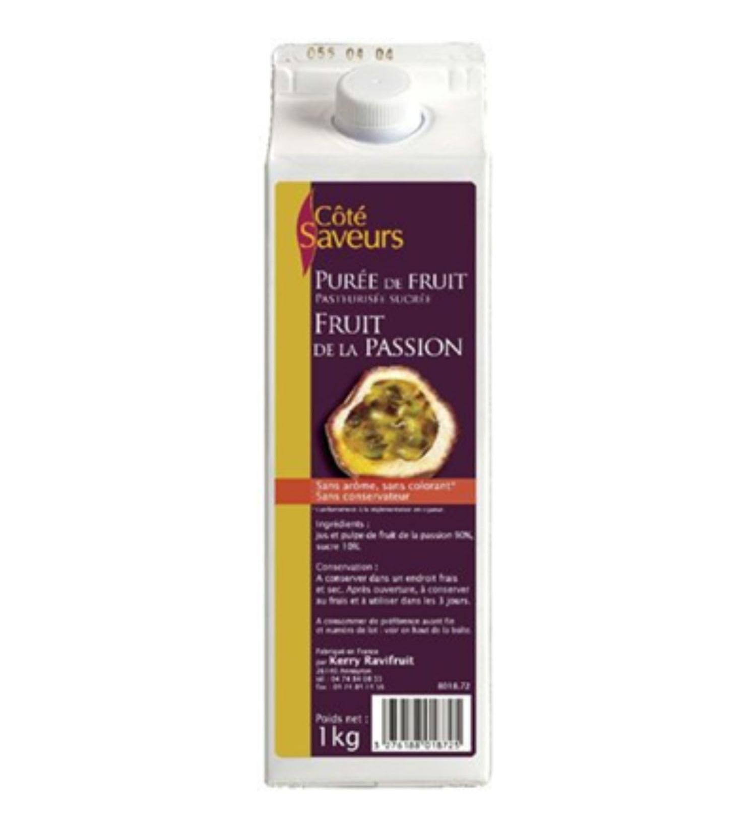Cote Flavors Passion Fruit Puree 1kg