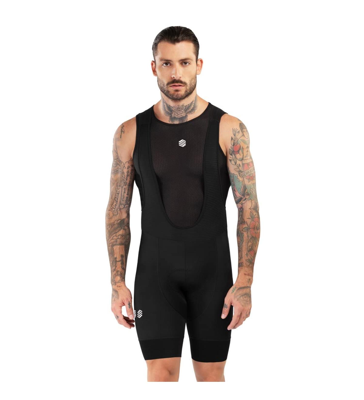 Buy SIROKO Alpe Dhuez Cycling Bib Shorts XL - Black | Premium Comfort & Performance for International Shipping - Buy Online on GoSupps.com