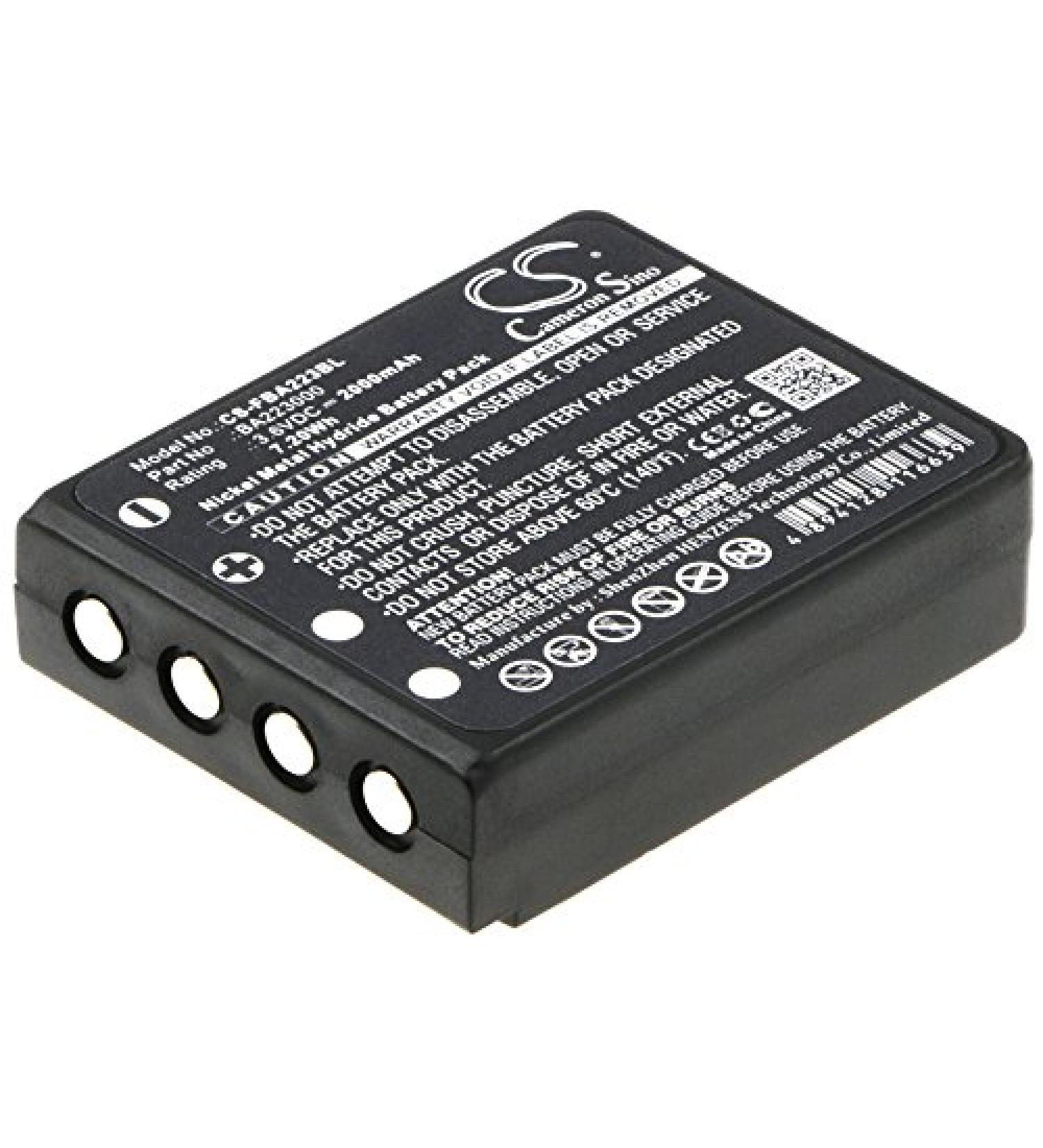 Replacement Battery for HBC Radiomatic Linus 4 & Micron 4/5 2000mAh Ni-MH BA223030 BA223000 FUB6 | International Shipping Available - Buy Online on GoSupps.com