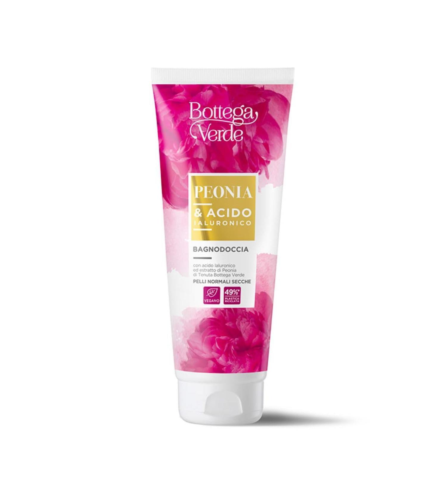 Bottega Verde Bottega Verde - Peony hyaluronic acid - Bath shower (200 ml) - normal dry skin