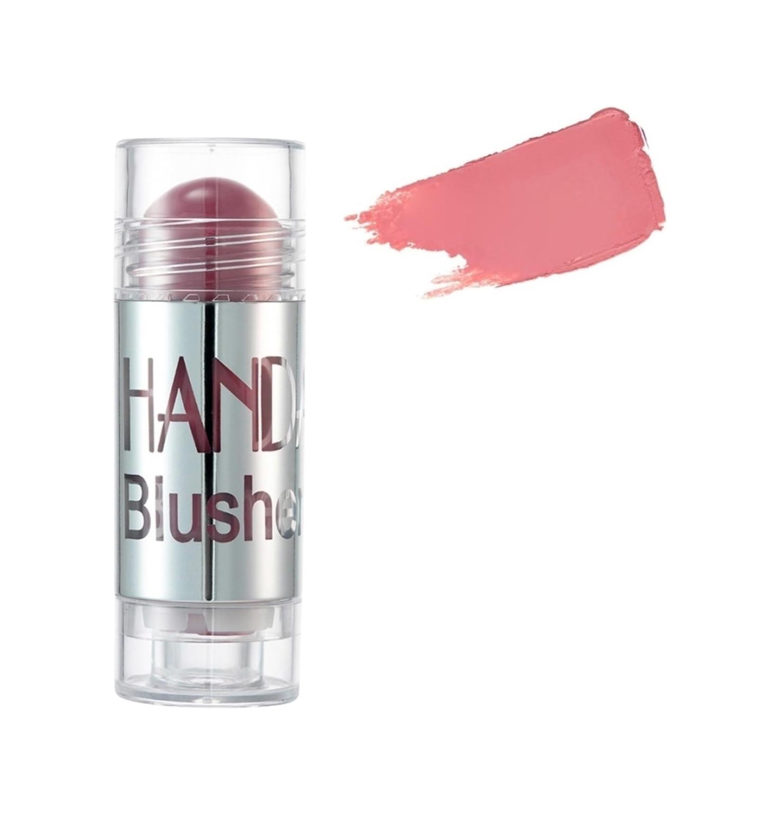 Blush Stick - Long-lasting Waterproof Face Highlighting Cream for Cheeks Eyes & Lips | Natural Smooth Blossom 04# - Buy Online on GoSupps.com